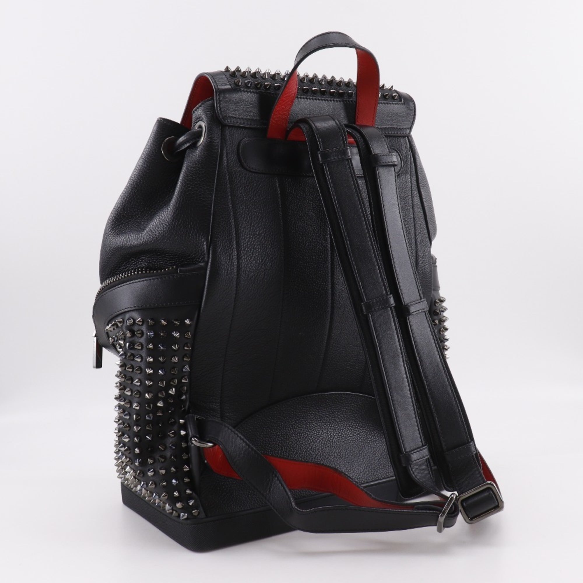 Christian Louboutin Black Leather Backpack (Pre-Owned)