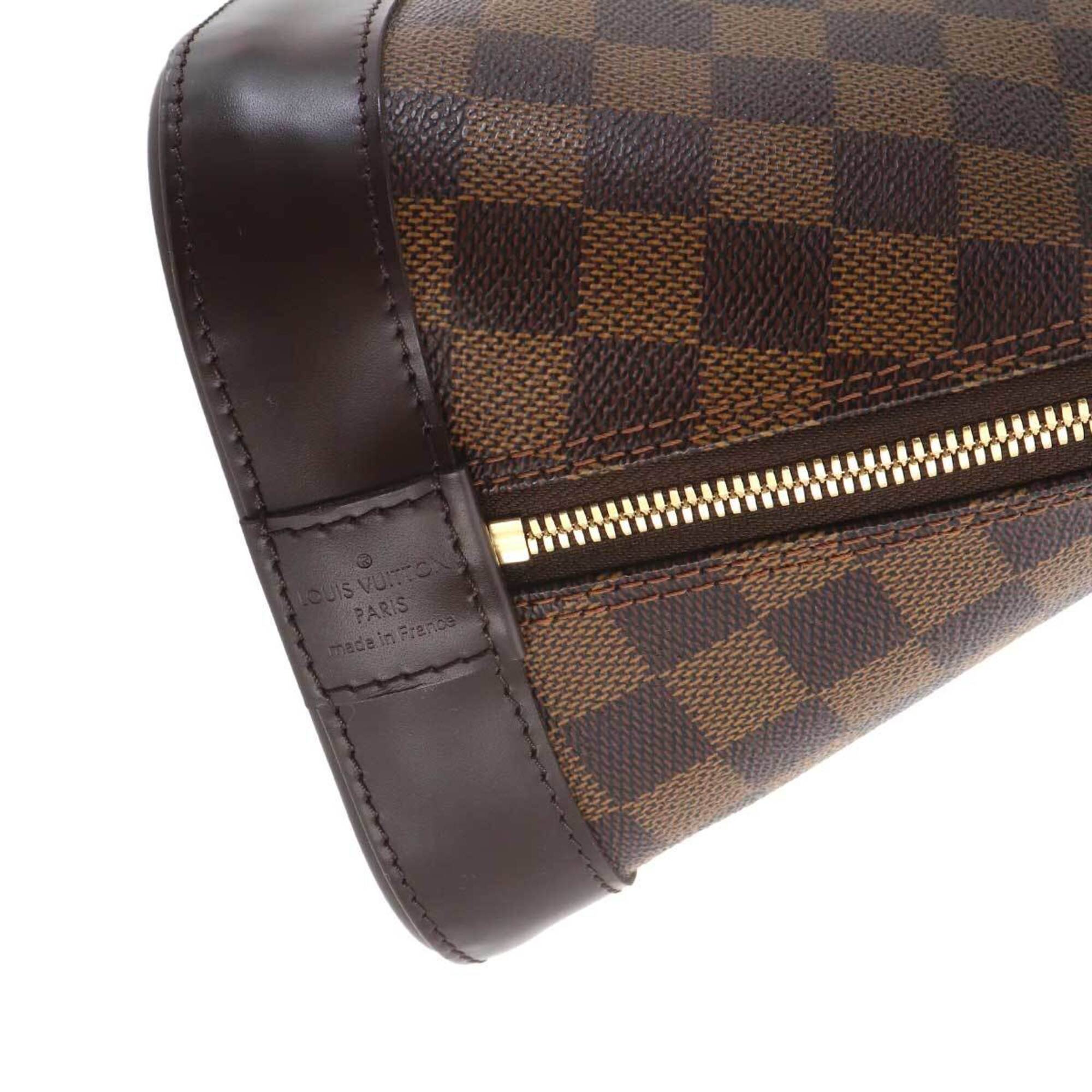 Louis Vuitton Brown Damier Canvas Ebene Damier Canvas Handbag (Pre-Owned)