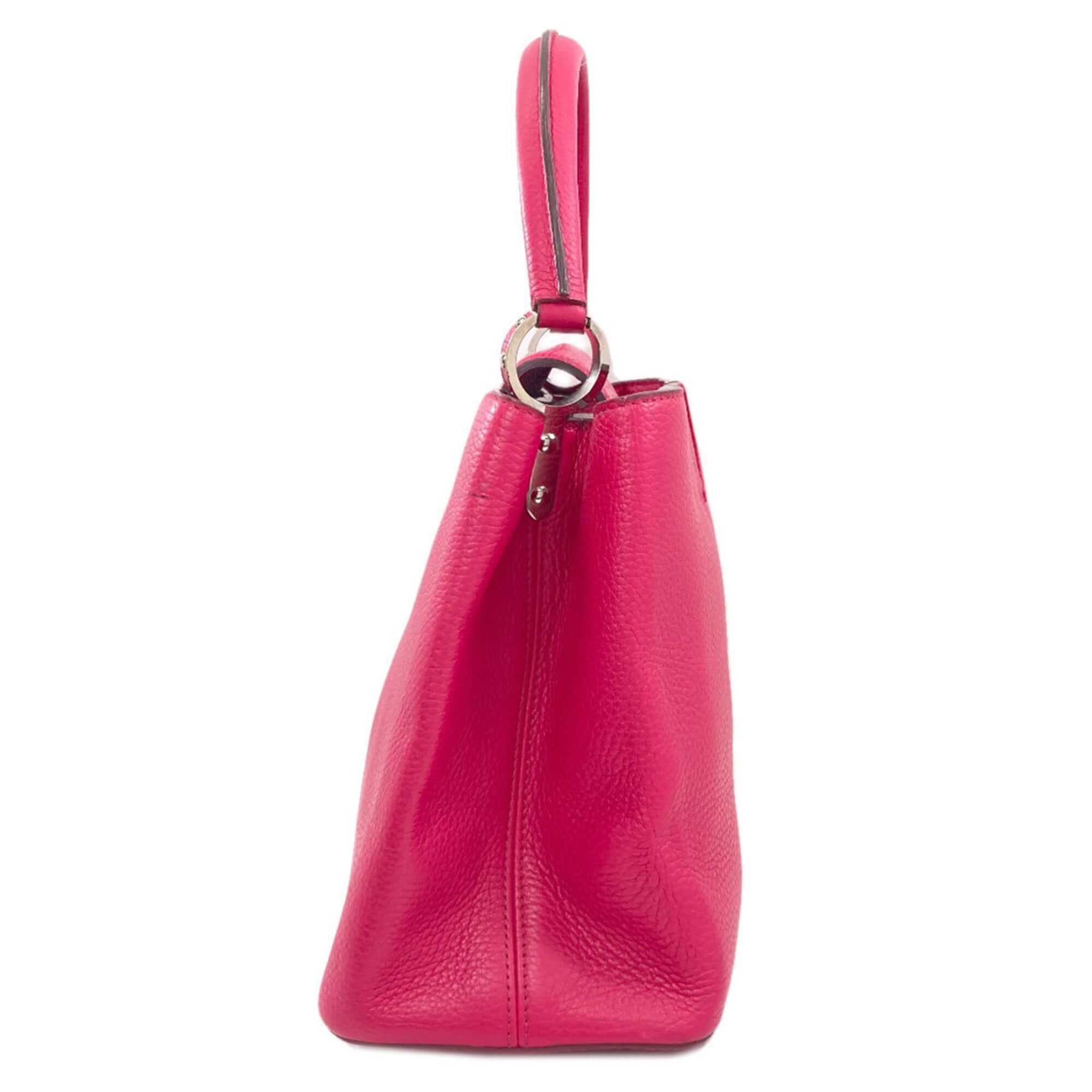 Louis Vuitton Pink Leather Handbag (Pre-Owned)