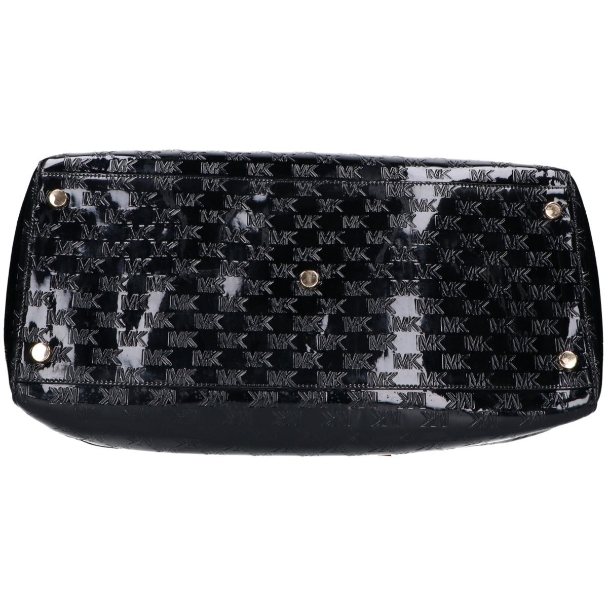 Michael Kors Black Patent Leather Boston Bag (Pre-Owned)
