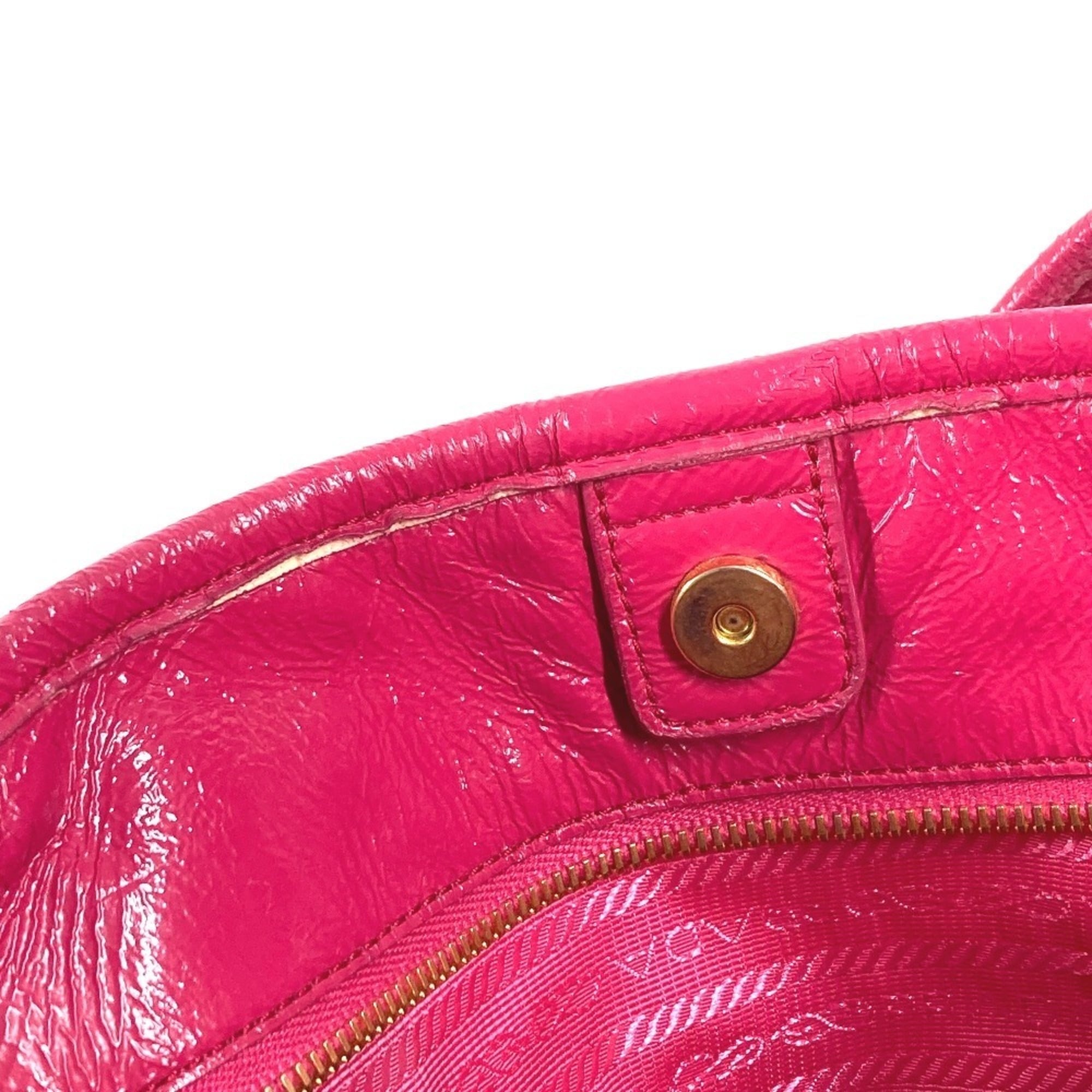 Prada Pink Nylon Shoulder Bag Tote Bag (Pre-Owned)
