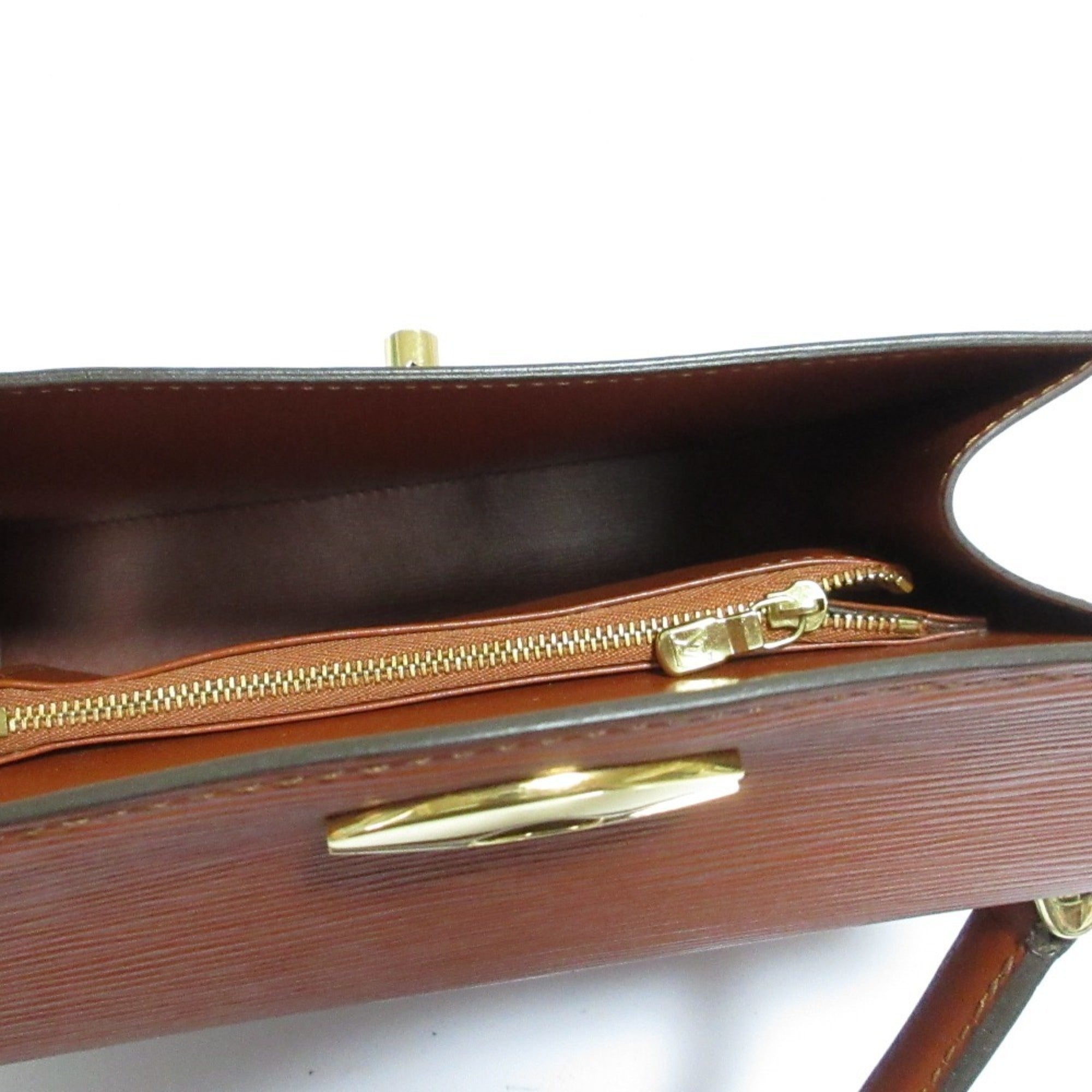 Louis Vuitton Brown Epi Leather Handbag (Pre-Owned)