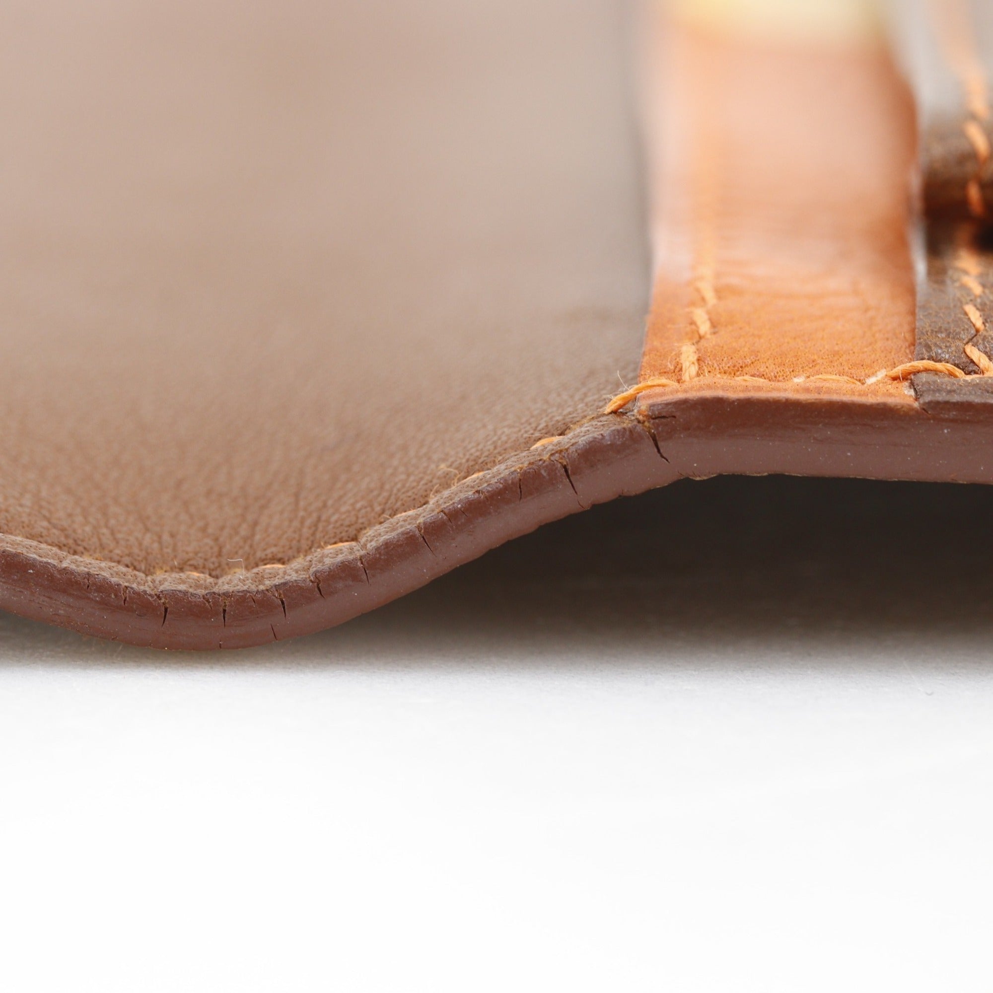 Hermes Brown Togo Leather Long Wallet (Bi-Fold) (Pre-Owned)