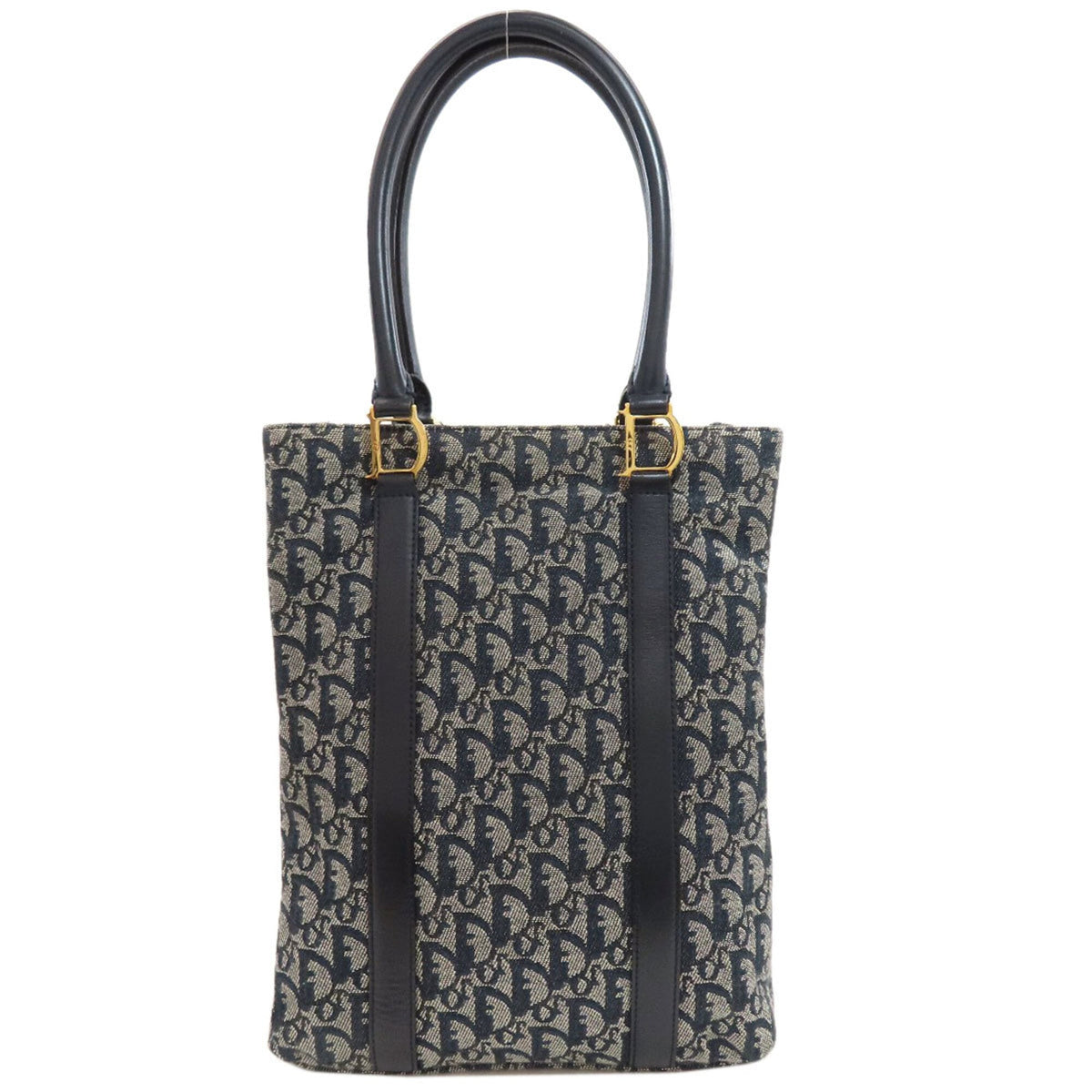 Christian Dior Navy Canvas Handbag (Pre-Owned)