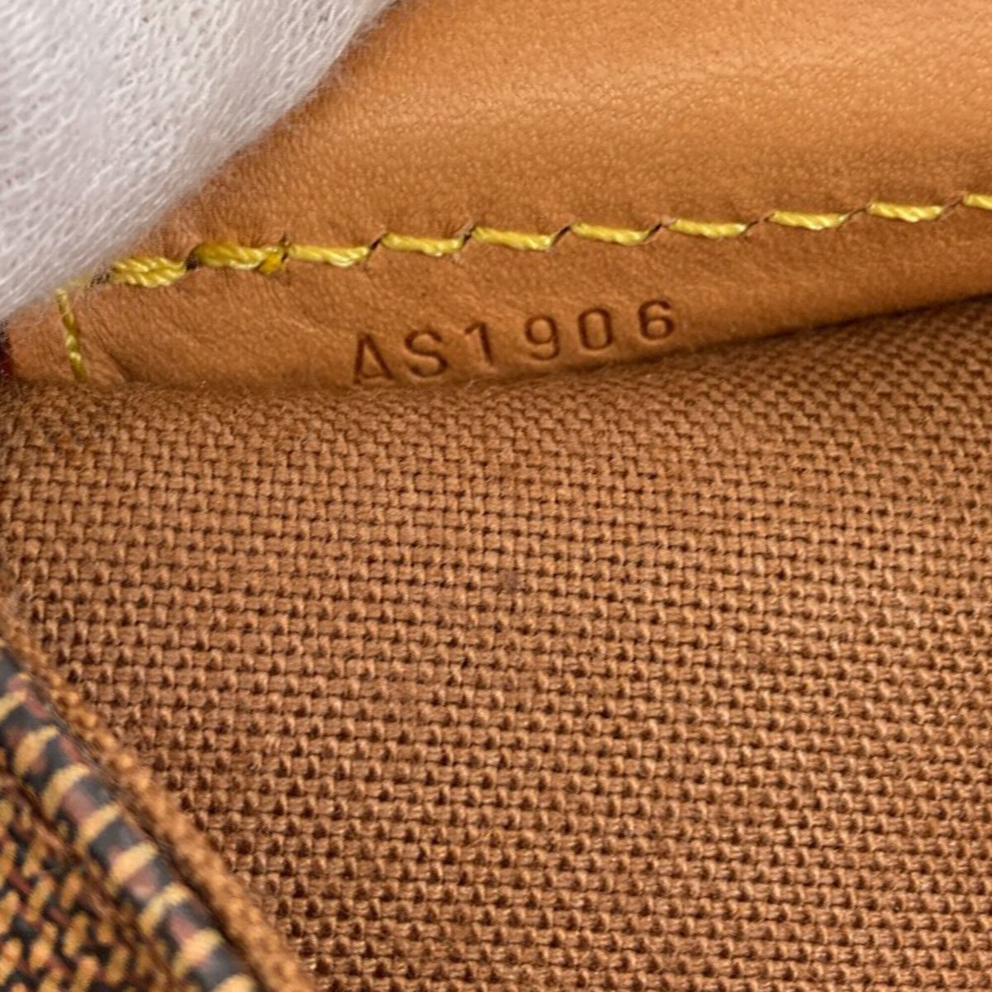 Louis Vuitton Damier Canvas Ebene Damier Canvas Tote Bag (Pre-Owned)