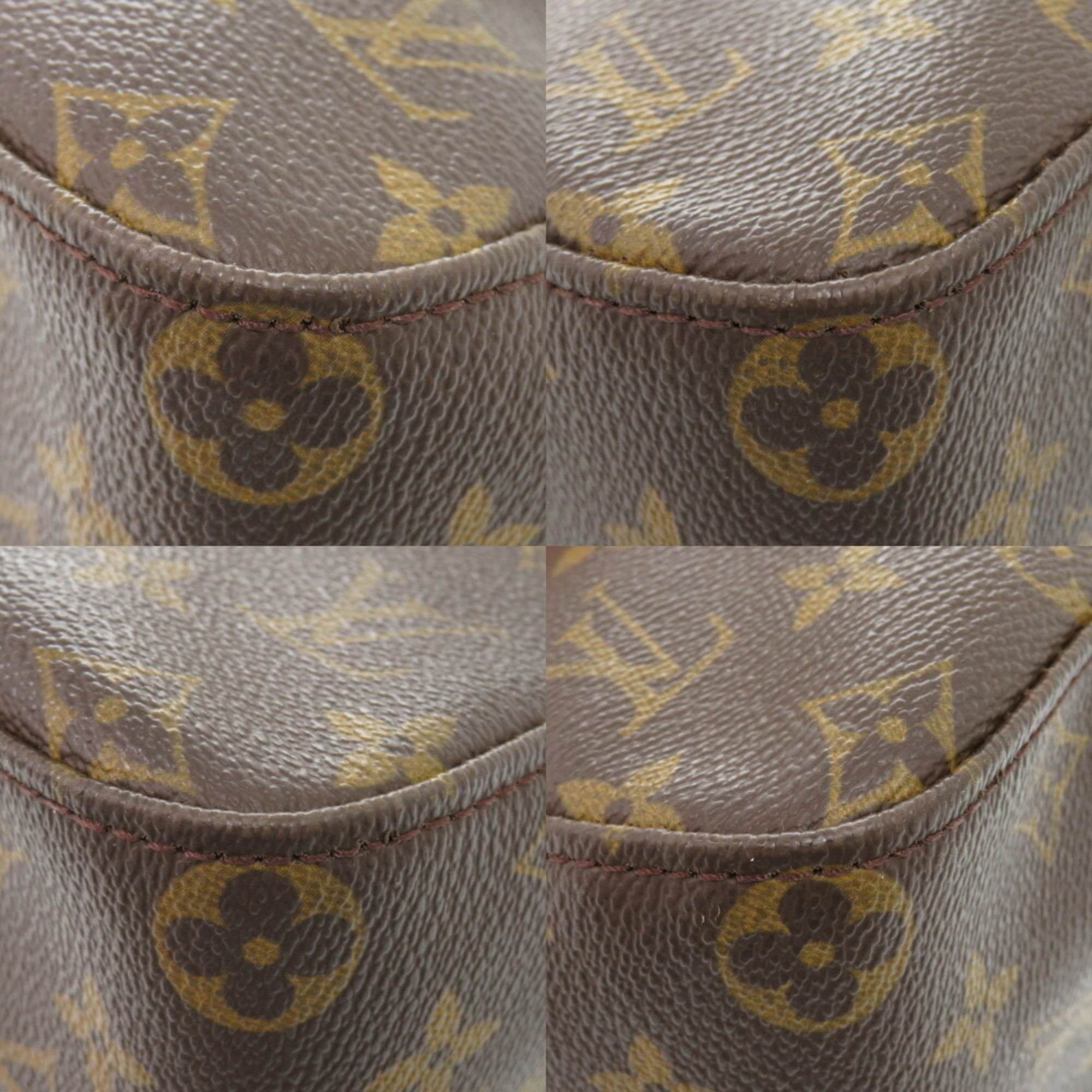 Louis Vuitton Brown Monogram Shoulder Bag (Pre-Owned)