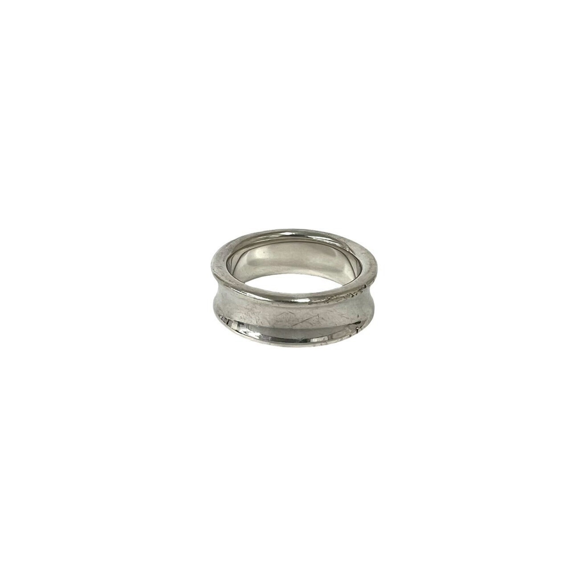 Tiffany Silver Silver 925 Band Ring (Pre-Owned)
