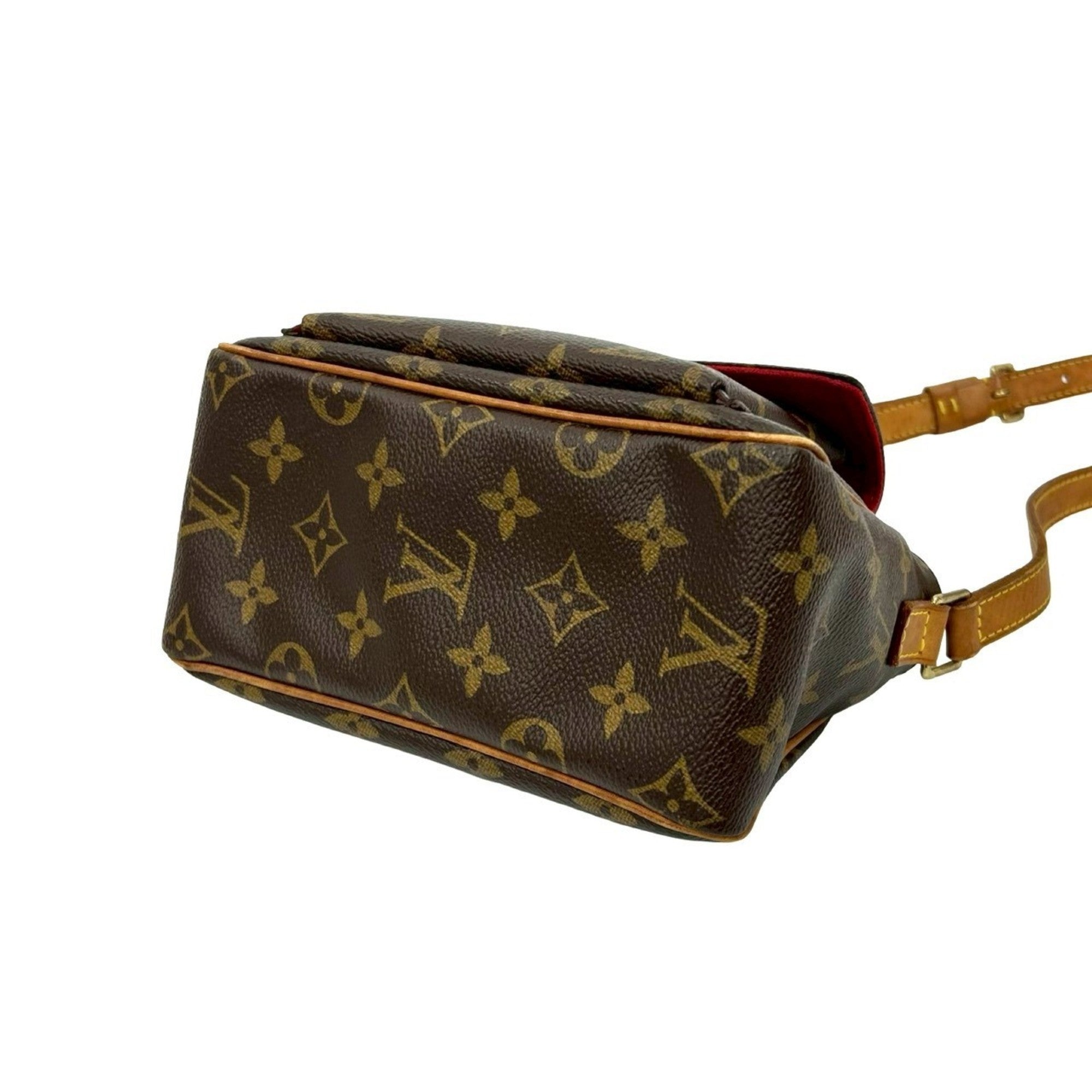 Louis Vuitton Brown Leather Pvc Pochette Shoulder Bag (Pre-Owned)