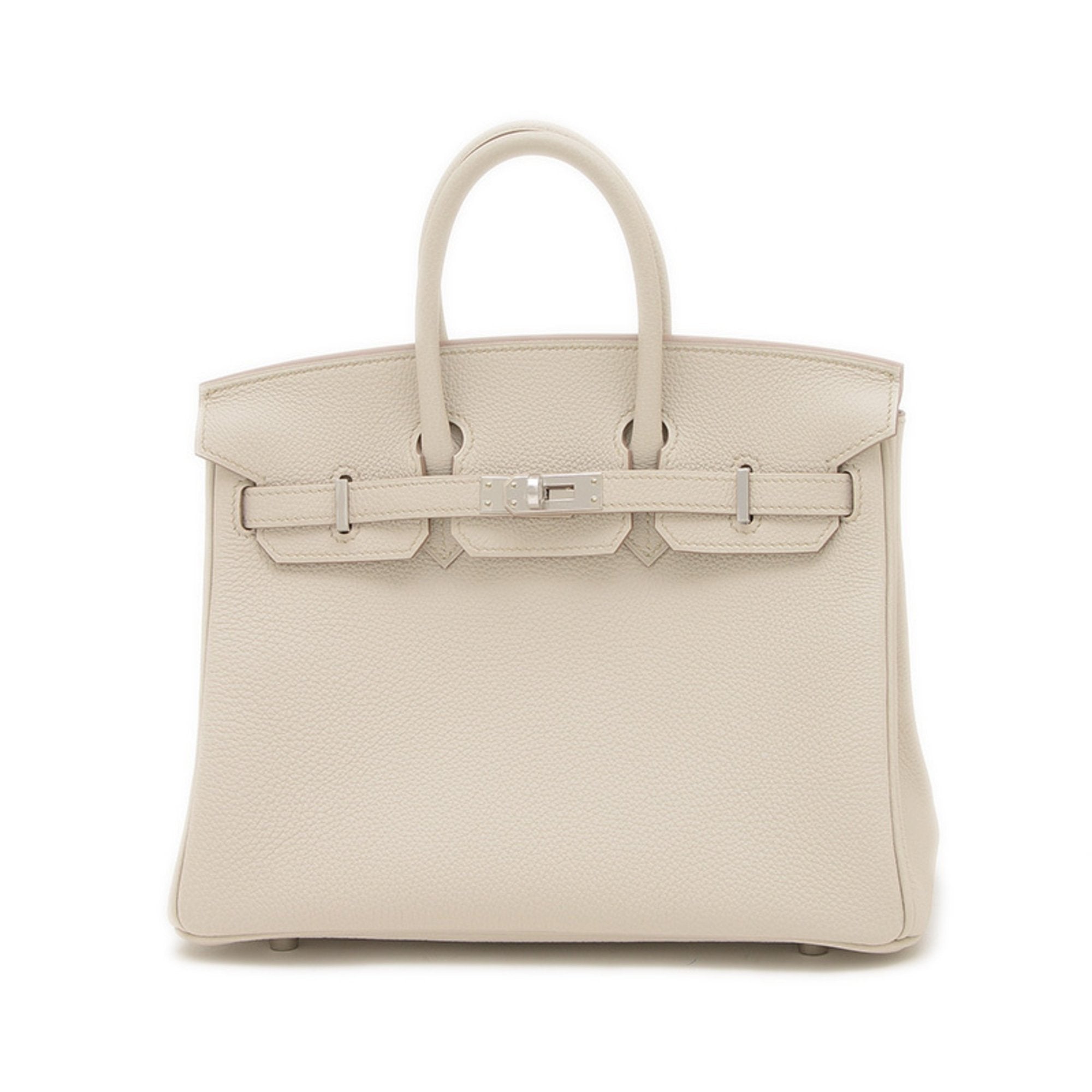 Hermes Togo Leather Handbag (Pre-Owned)