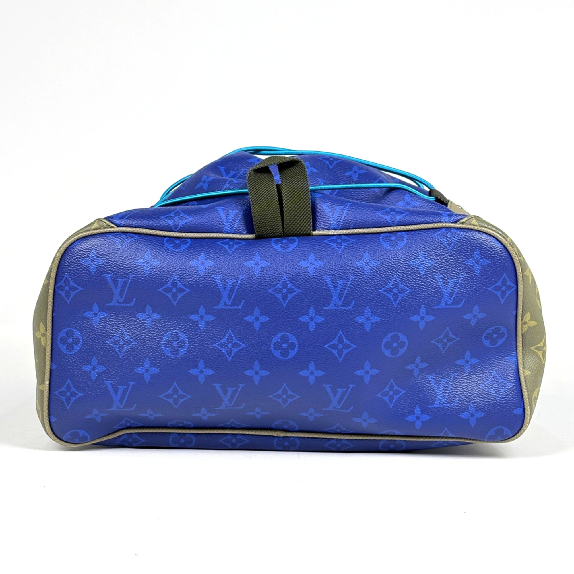 Louis Vuitton Blue Cobalt Taigarama Backpack (Pre-Owned)
