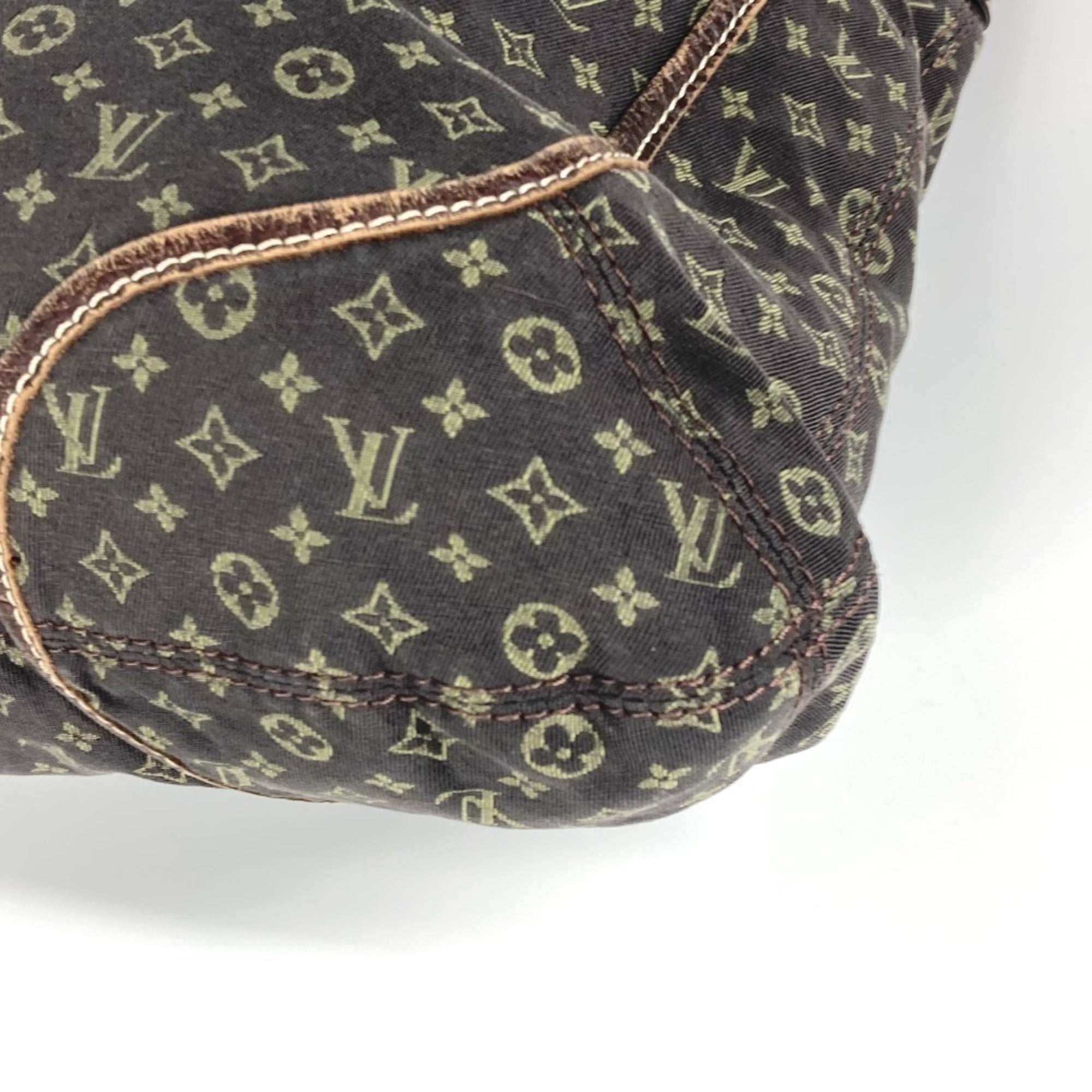 Louis Vuitton Brown Monogram Mini Handbag Shoulder Bag Tote Bag (Pre-Owned)