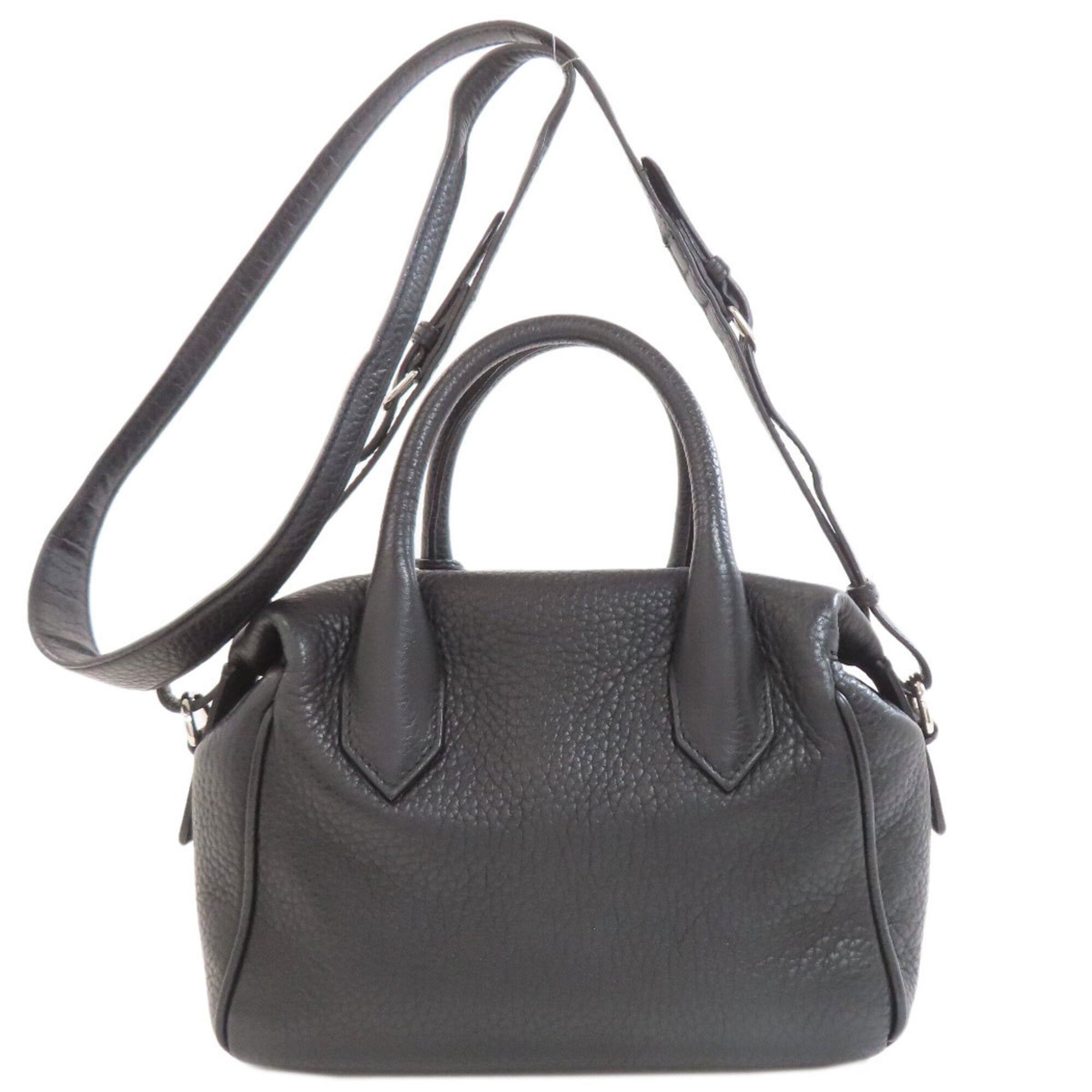 Balenciaga Black Leather Handbag (Pre-Owned)
