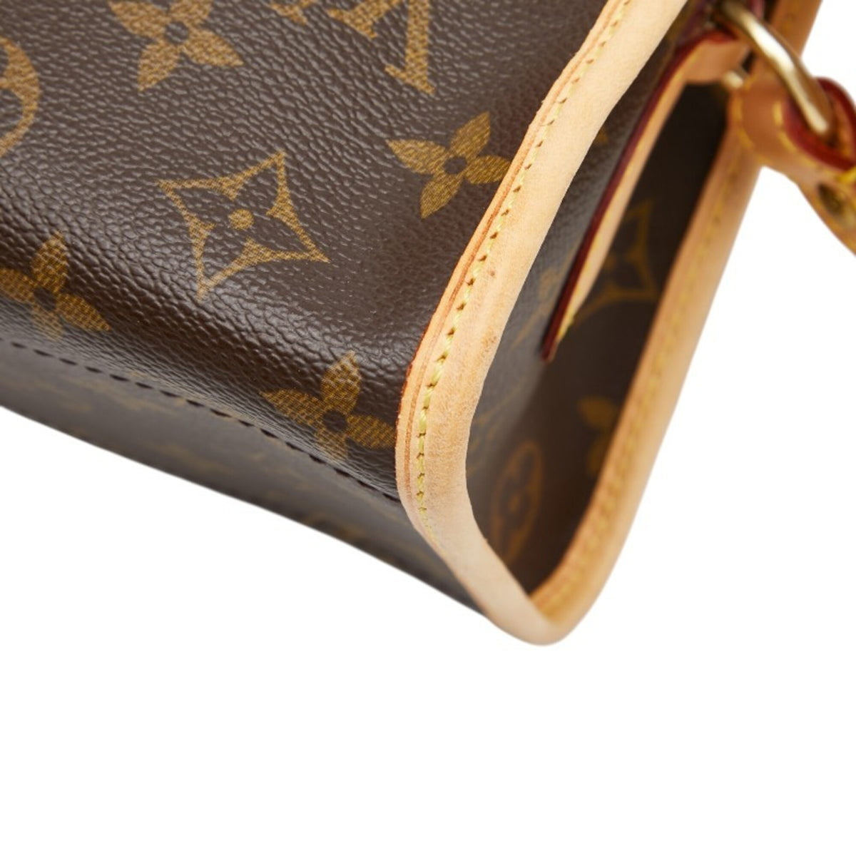 Louis Vuitton Brown Pvc Leather Shoulder Bag (Pre-Owned)