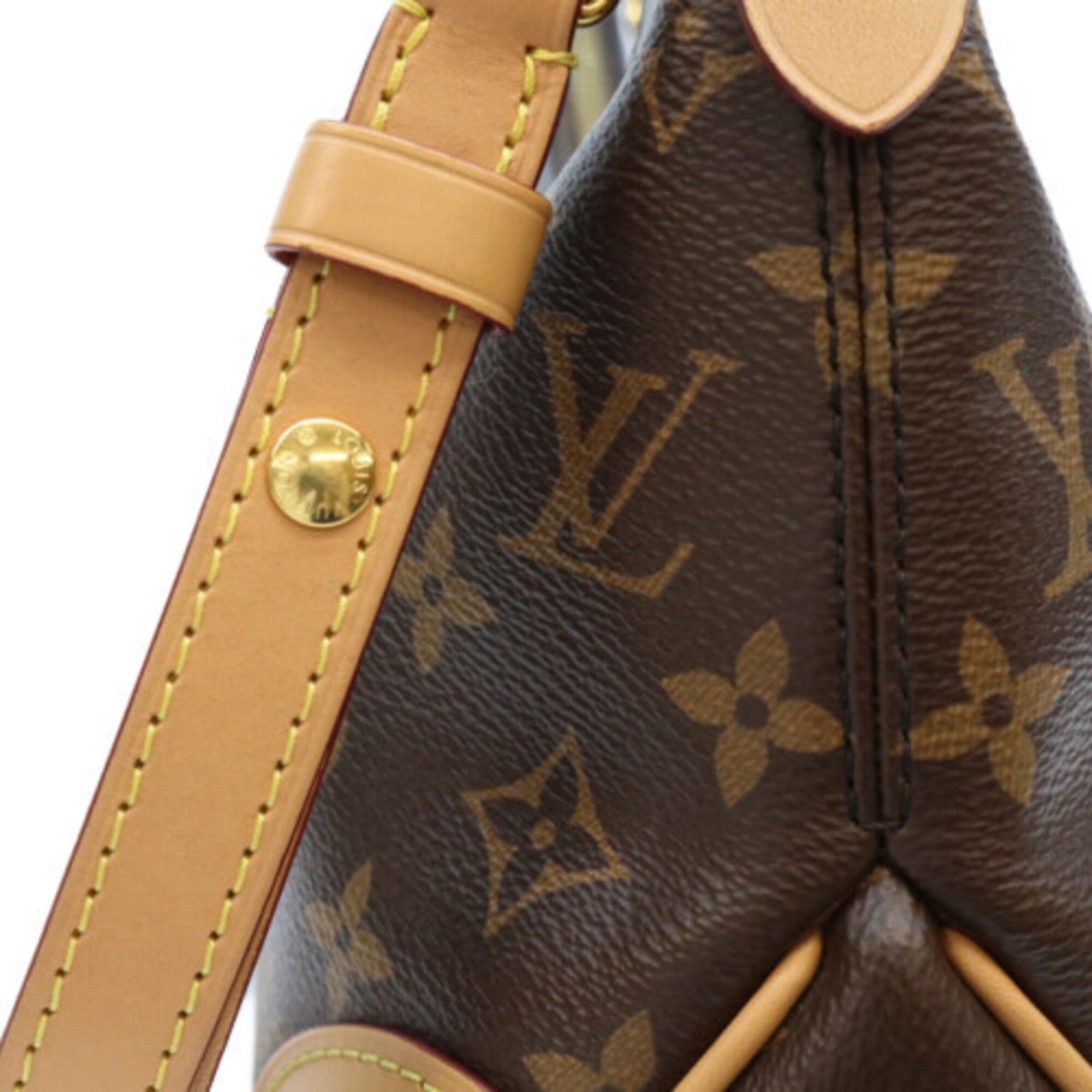 Louis Vuitton Brown Monogram Shoulder Bag (Pre-Owned)