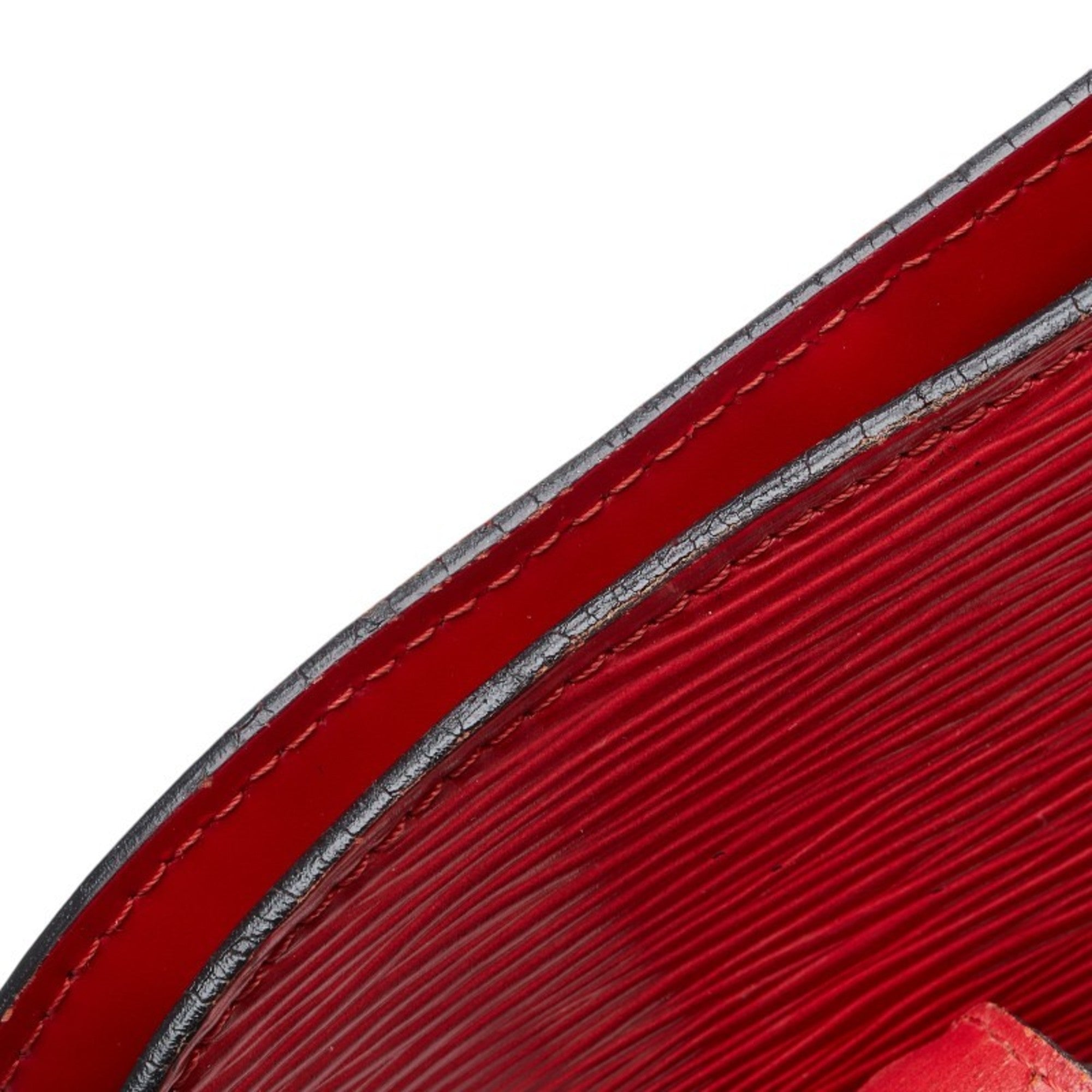 Louis Vuitton Castilian Red Epi Leather Shoulder Bag Tote Bag (Pre-Owned)
