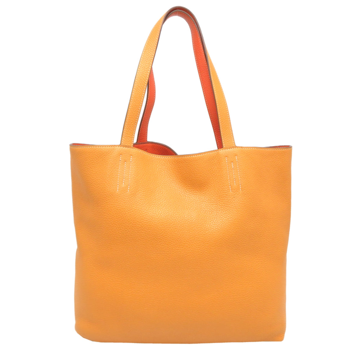 Hermes Orange Yellow Tote Bag (Pre-Owned)