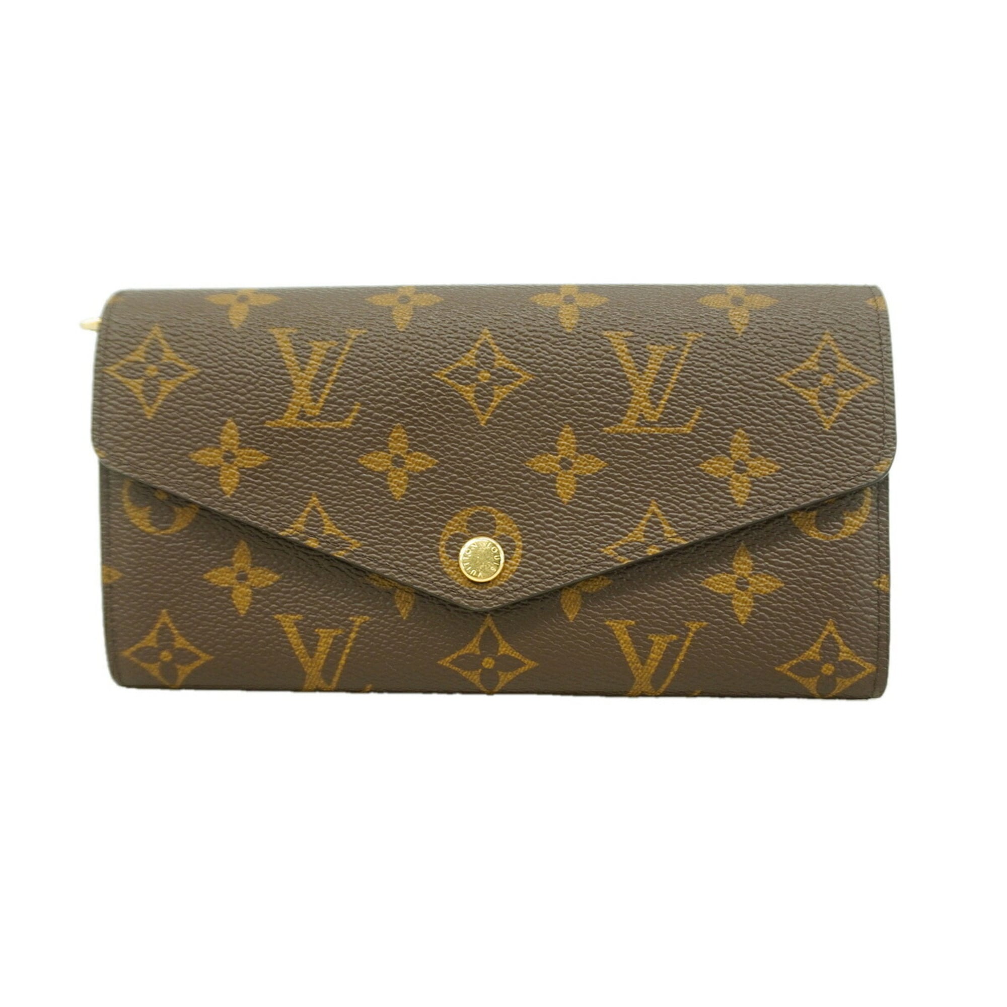 Louis Vuitton Brown Long Wallet (Bi-Fold) (Pre-Owned)