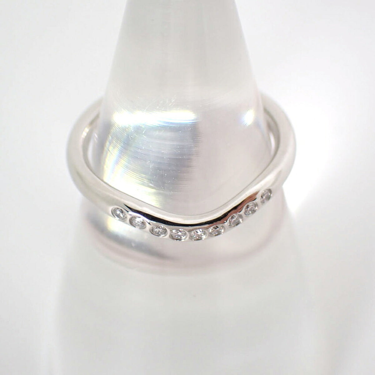 Tiffany Platinum 950 Band Ring (Pre-Owned)