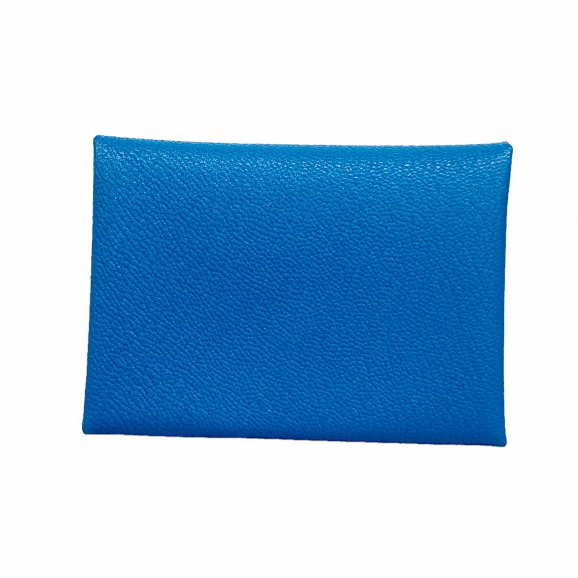 Hermes Mint Green Chevre Myzore Leather Coin Purse/Coin Case (Pre-Owned)