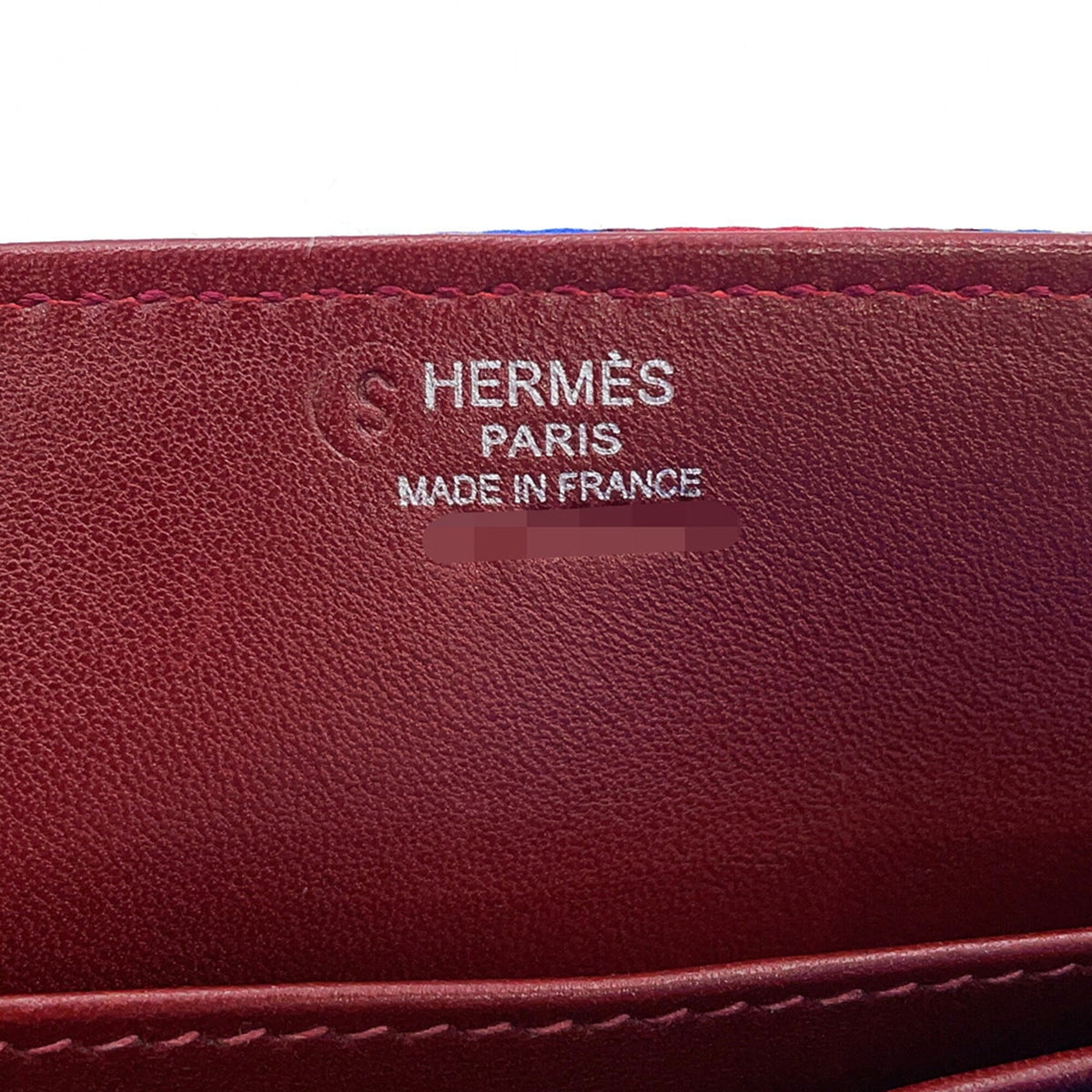 Hermes Kara Blue Multi-Color Silk Handbag Shoulder Bag (Pre-Owned)