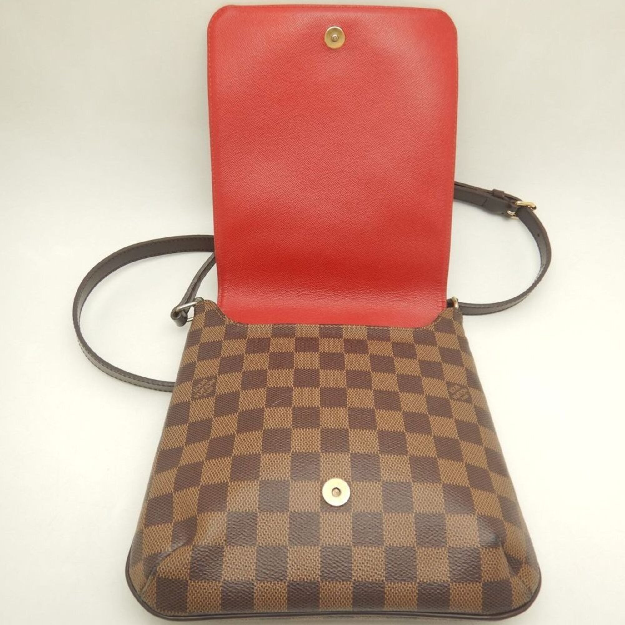 Louis Vuitton Damier Ebene Damier Canvas Shoulder Bag (Pre-Owned)