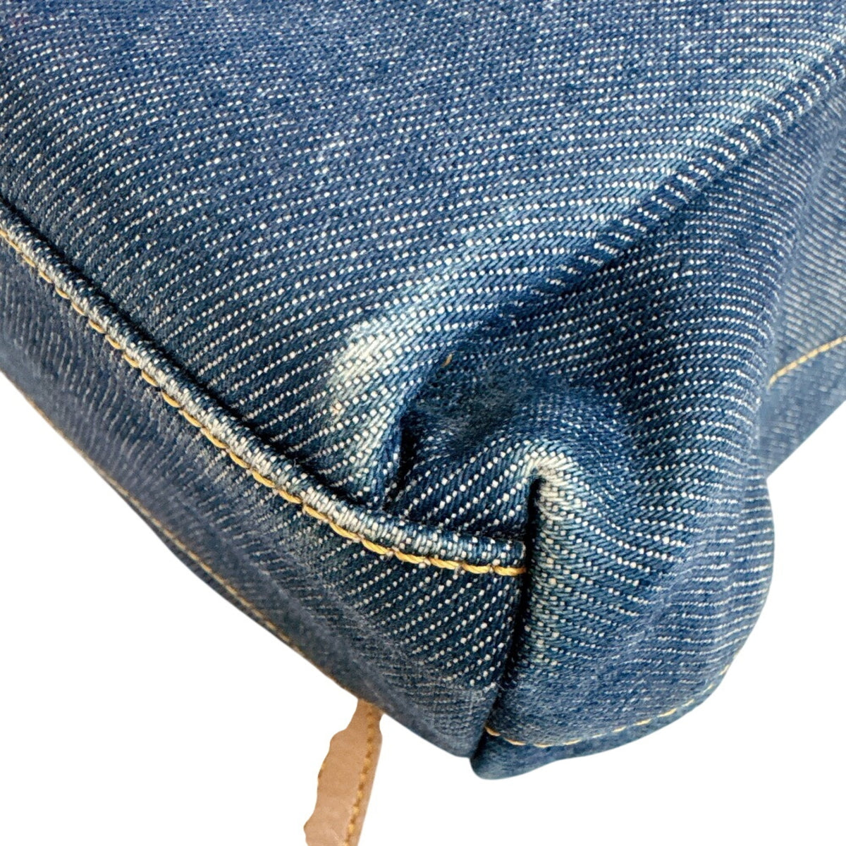 Christian Dior Blue Denim Backpack (Pre-Owned)