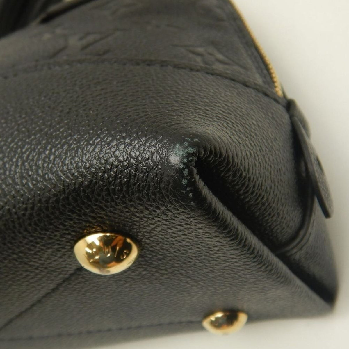 Louis Vuitton Noir Monogram Empreinte Handbag (Pre-Owned)