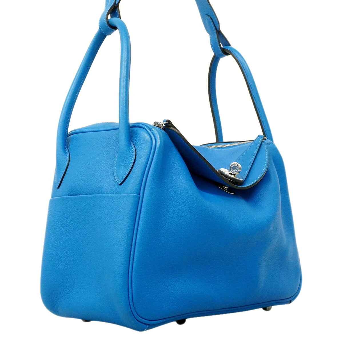 Hermes Blue Handbag (Pre-Owned)