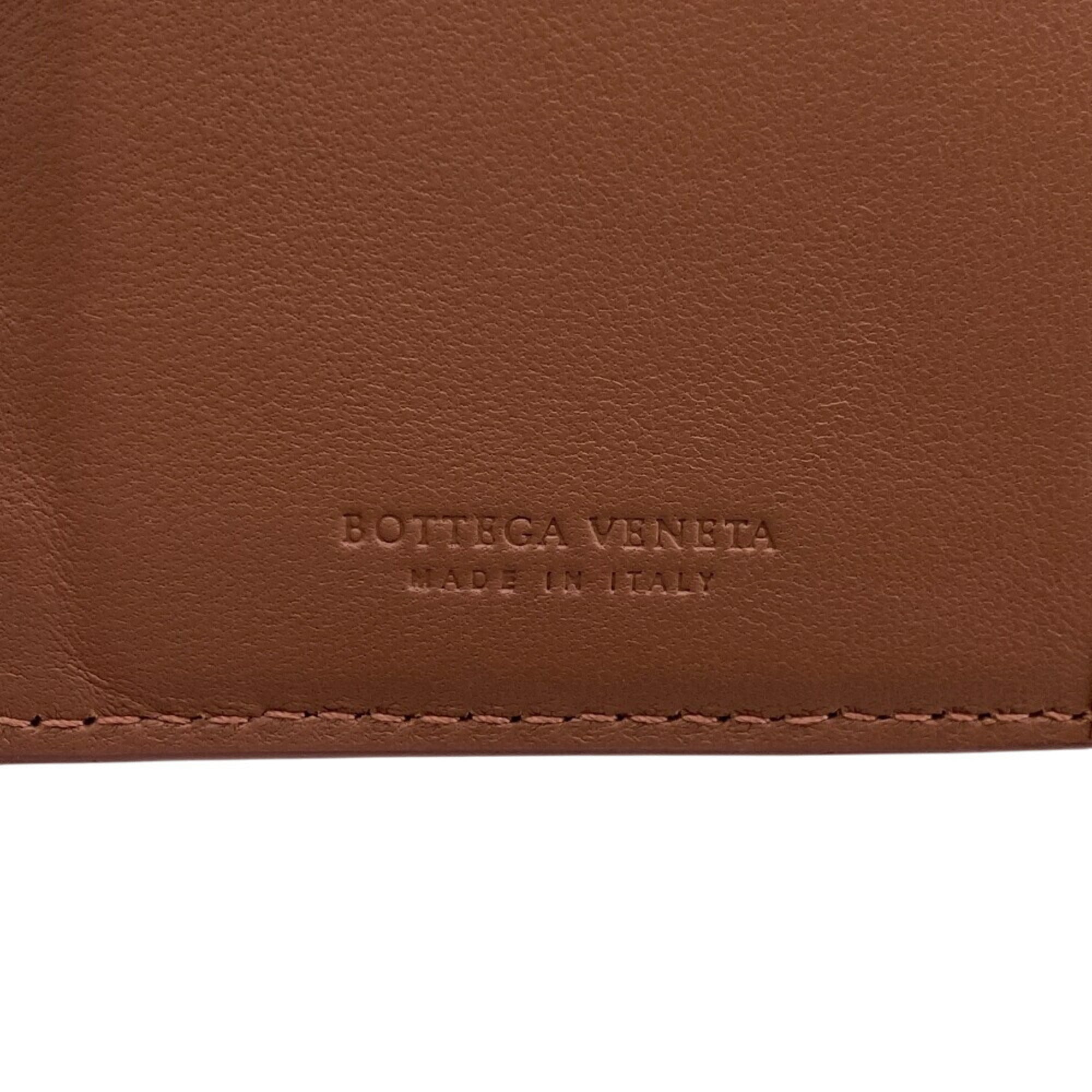 Bottega Veneta Intrecciato Pink Intrecciato Wallet (Bi-Fold) (Pre-Owned)