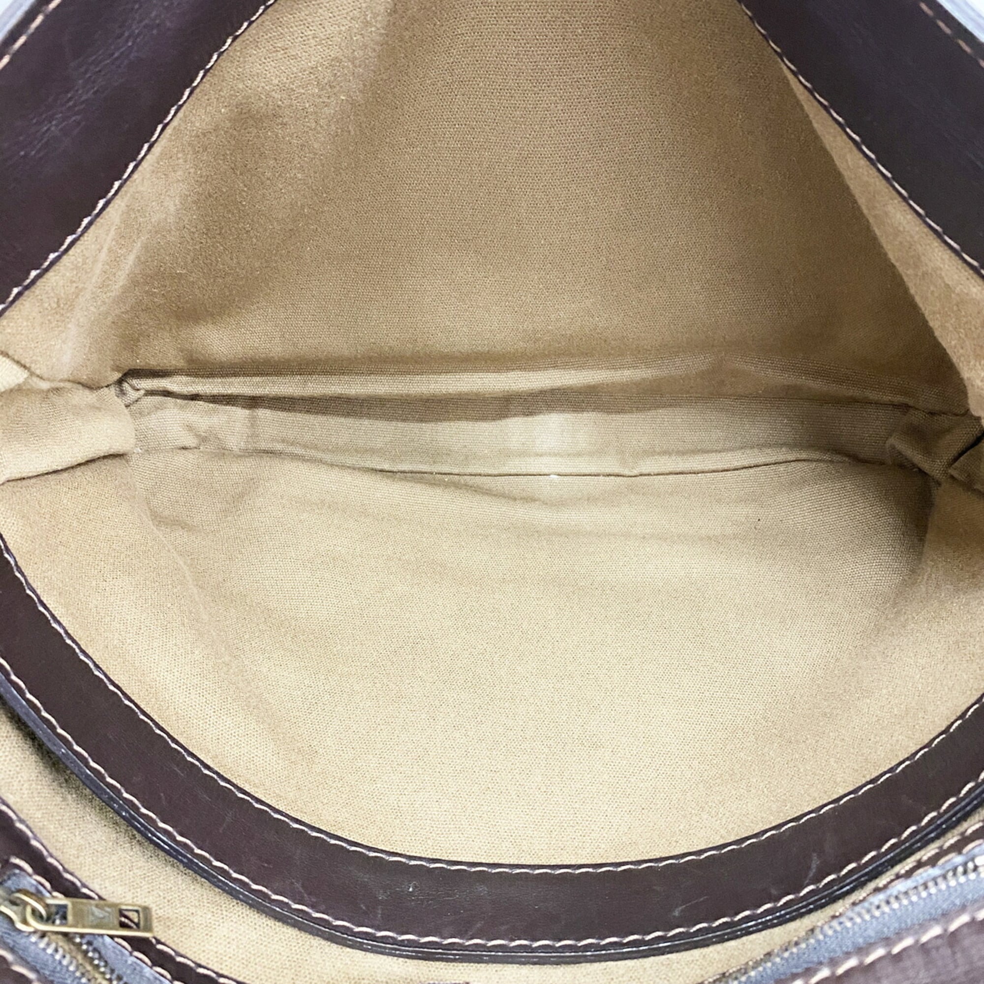 Louis Vuitton Coffee Shoulder Bag (Pre-Owned)