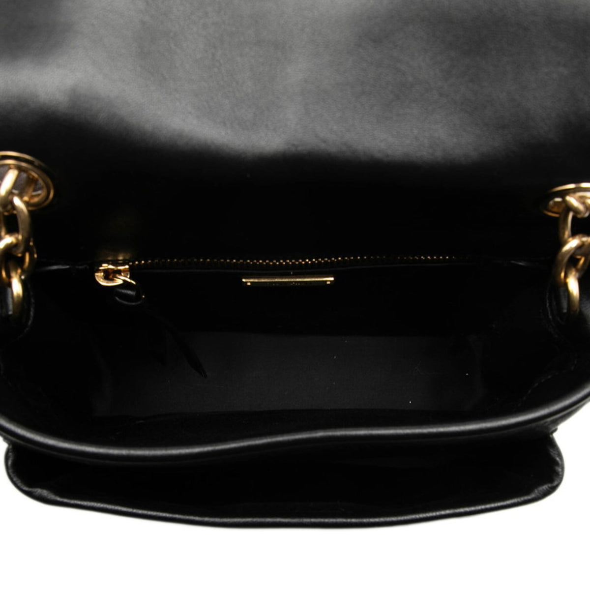 Miu Miu Black Leather Shoulder Bag (Pre-Owned)