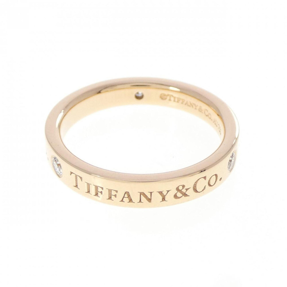 Tiffany Pink Gold (18K) Band Ring (Pre-Owned)