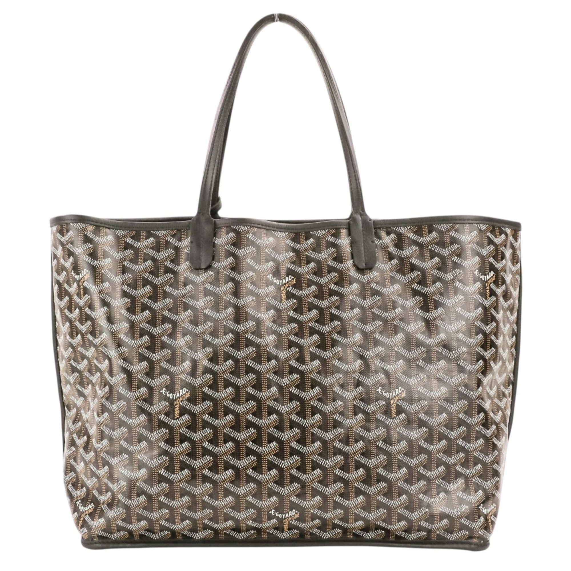 Goyard Black Brown Handbag Pouch Tote Bag (Pre-Owned)