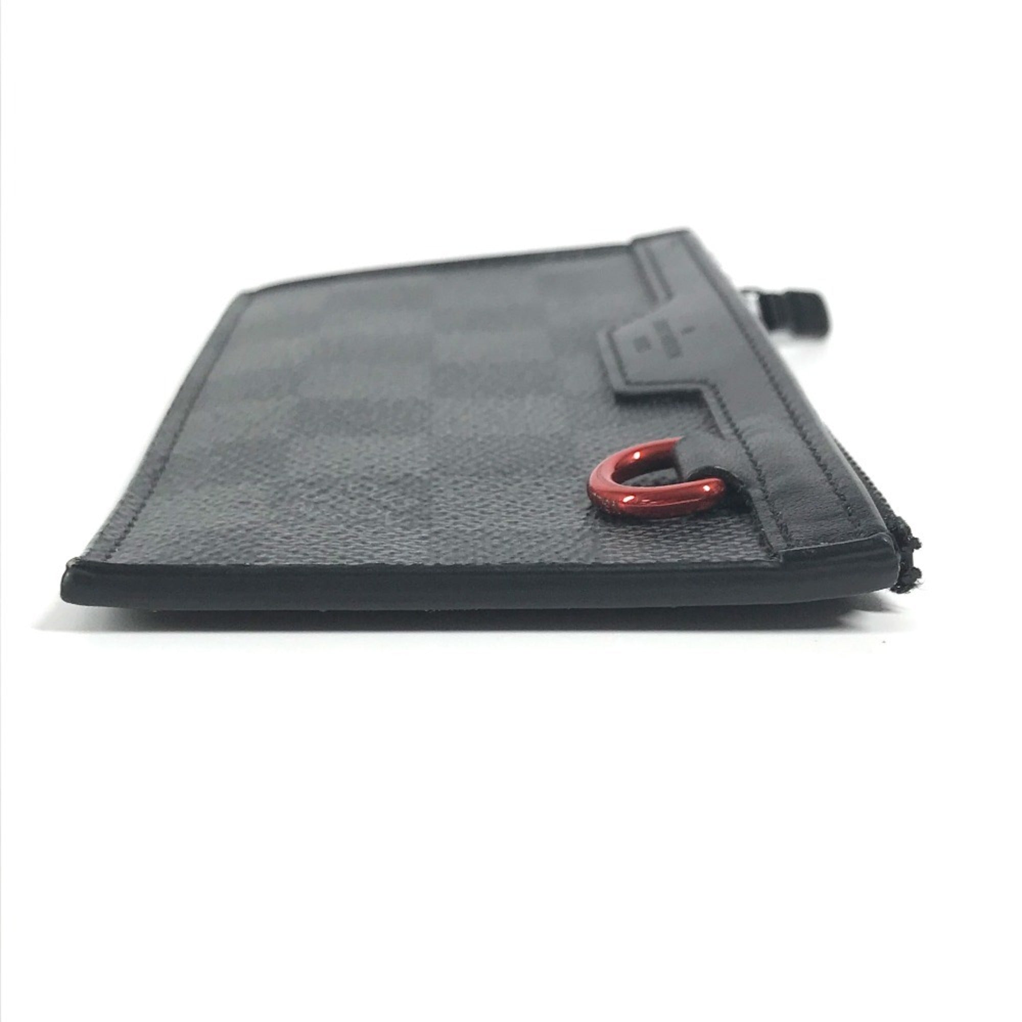 Louis Vuitton Damier Graphite Black Damier Graphite Coin Purse/Coin Case (Pre-Owned)