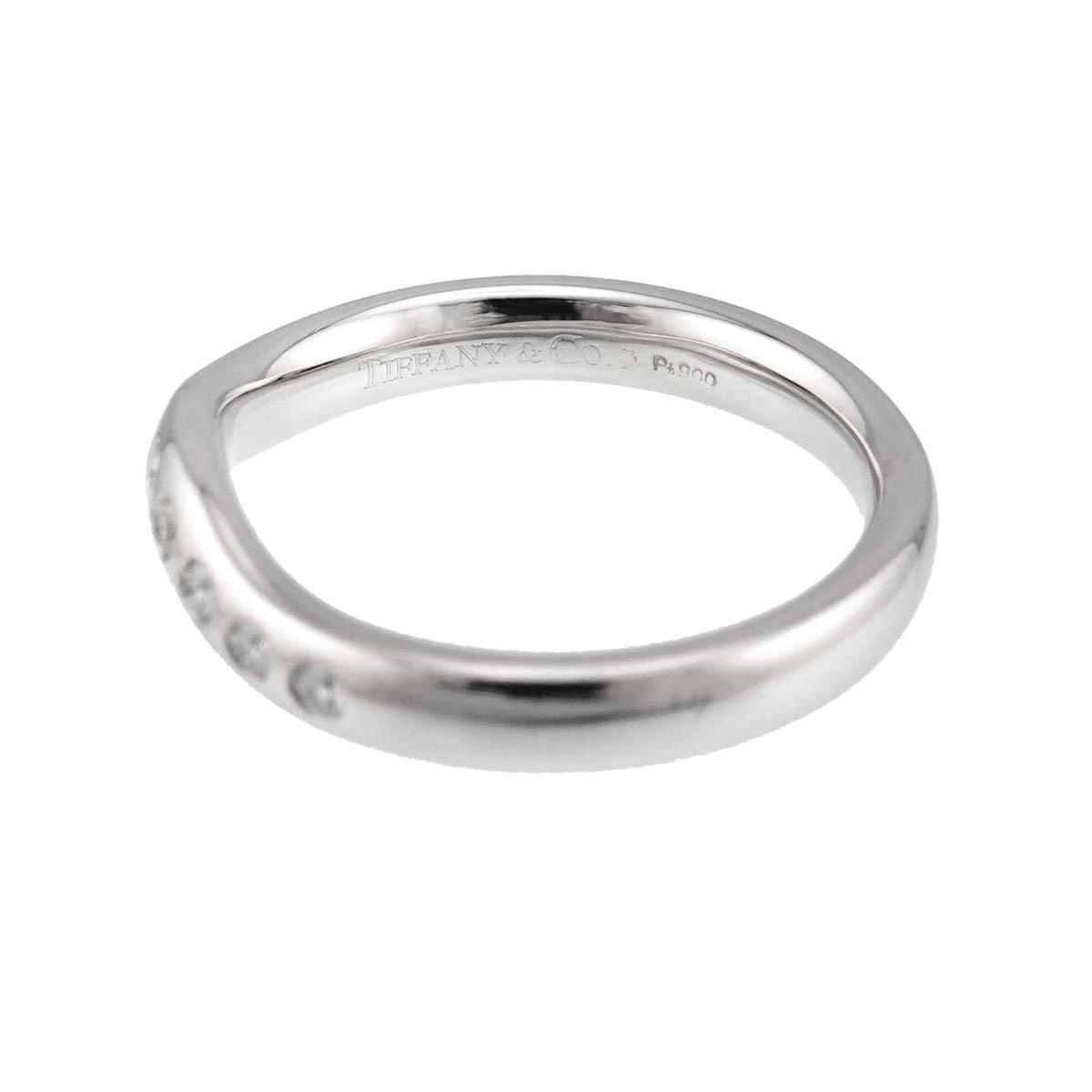 Tiffany Platinum 900 Band Ring (Pre-Owned)