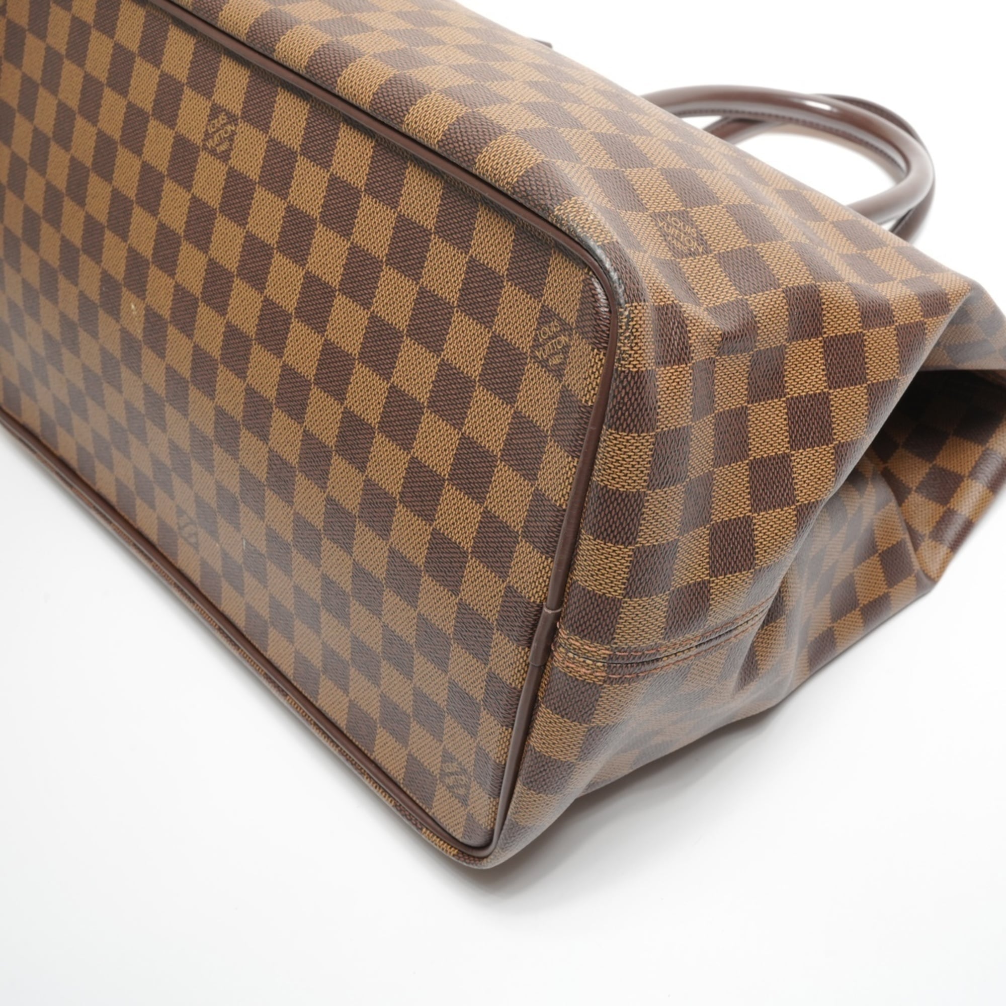Louis Vuitton Damier Brown Boston Bag (Pre-Owned)