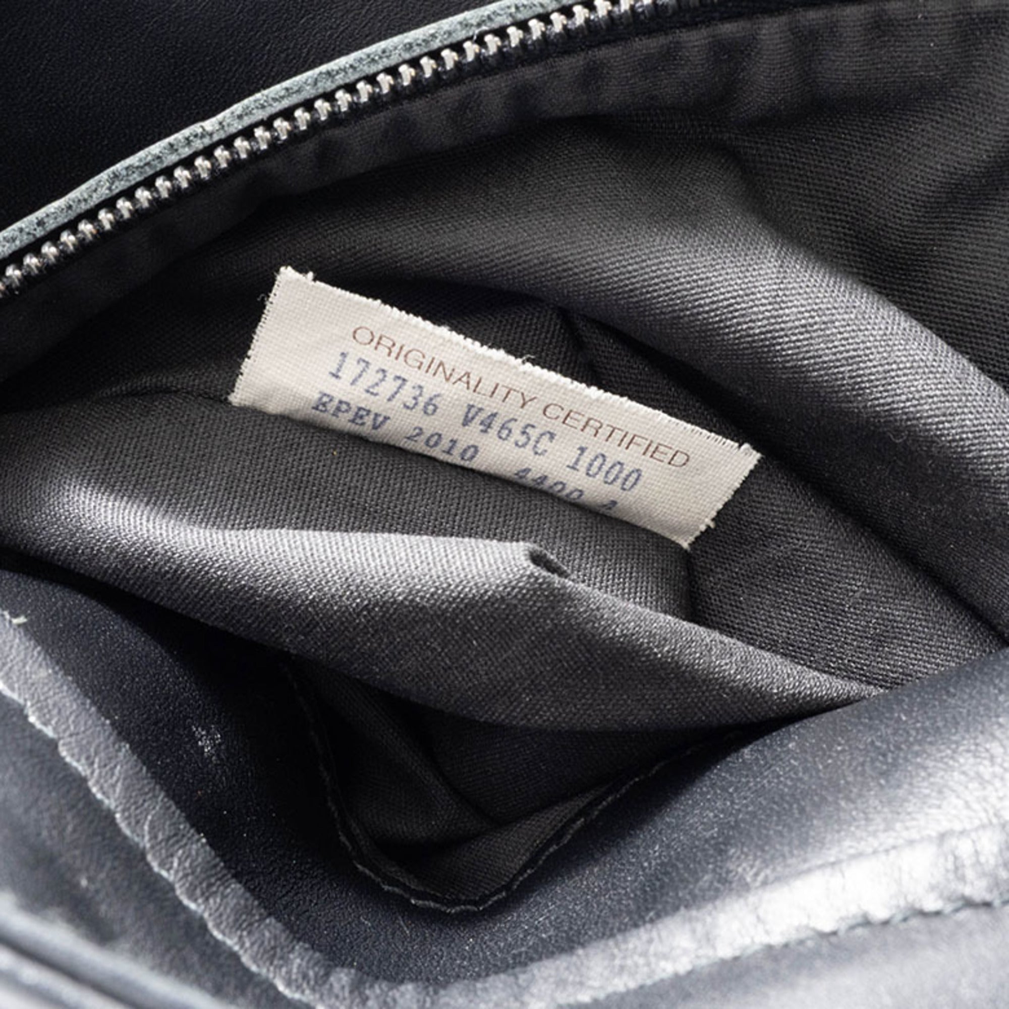 Bottega Veneta Black Leather Shoulder Bag (Pre-Owned)