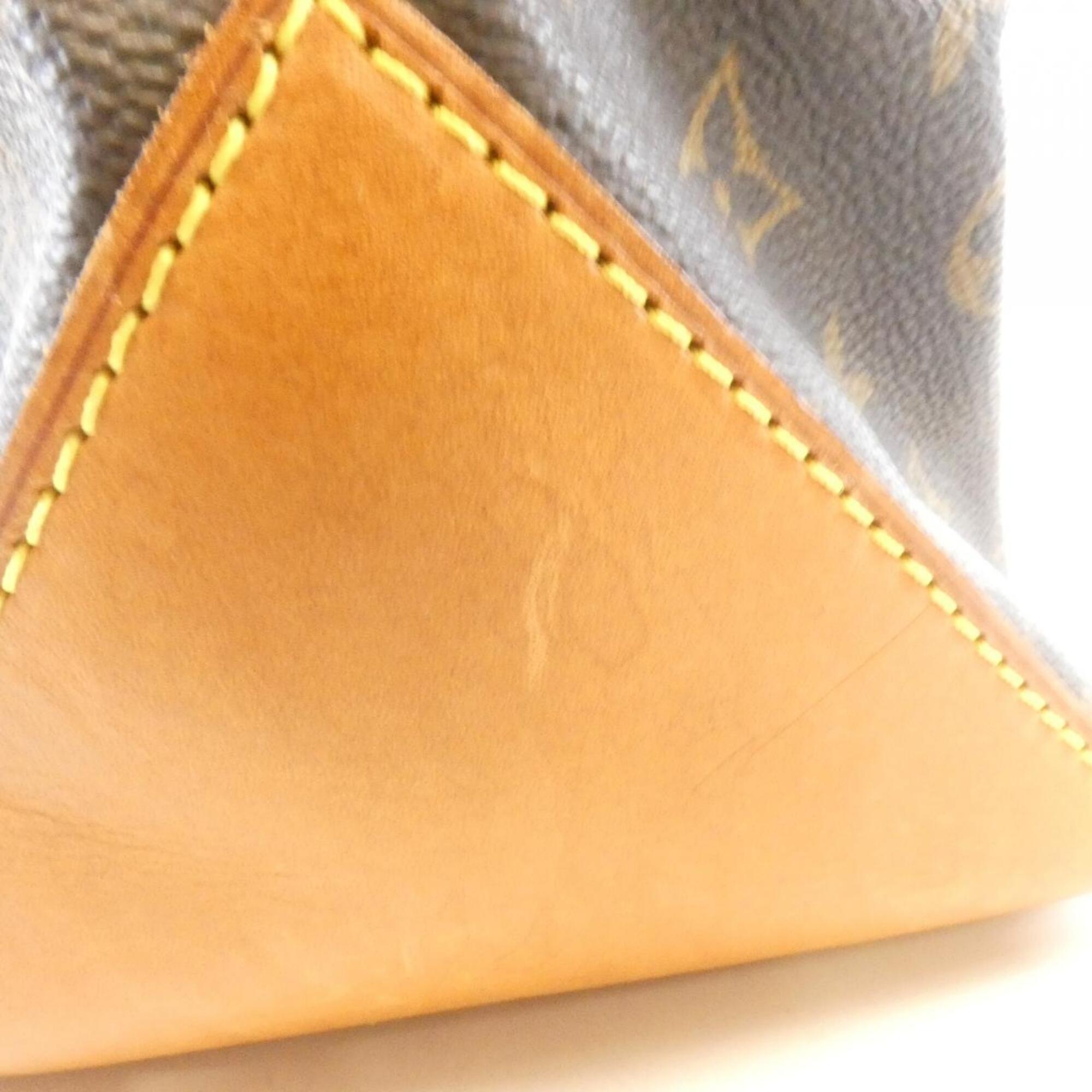 Louis Vuitton Marron Coated Canvas Handbag (Pre-Owned)
