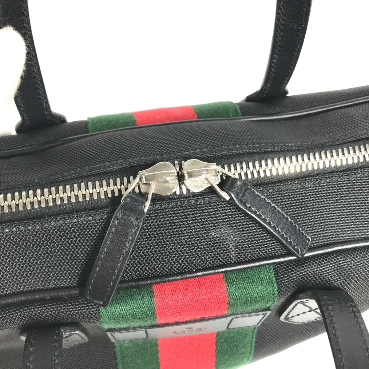 Gucci Black Leather Tote Bag (Pre-Owned)