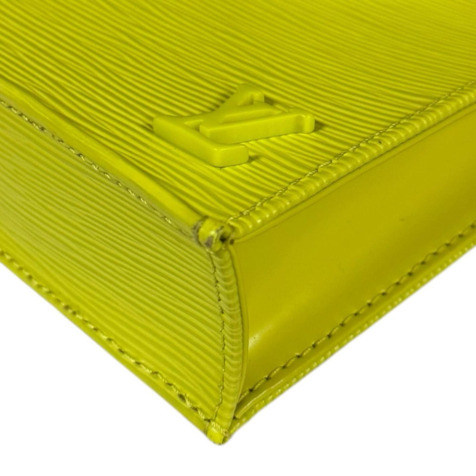 Louis Vuitton Epi Yellow Epi Leather Shoulder Bag (Pre-Owned)