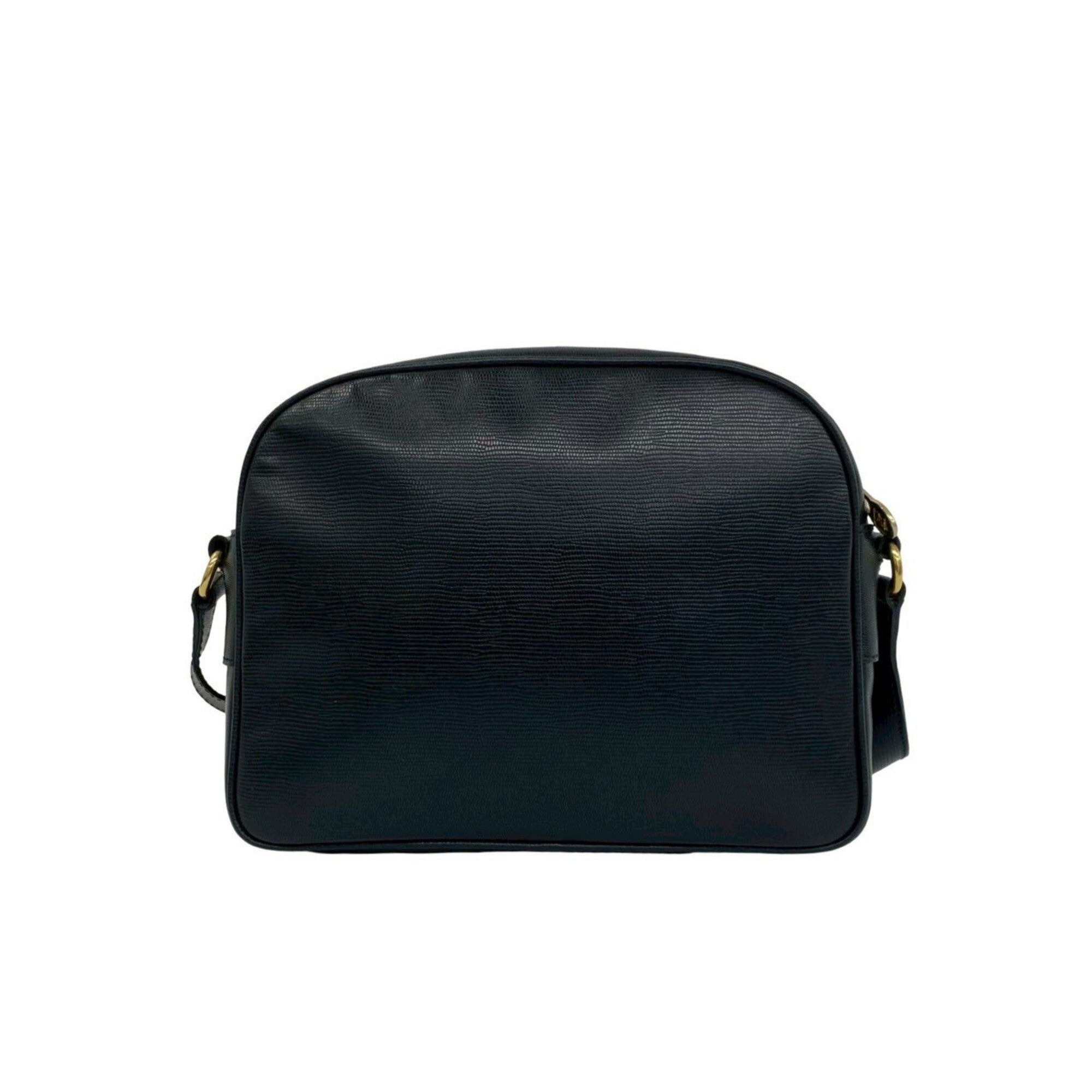 Celine Black Leather Shoulder Bag (Pre-Owned)