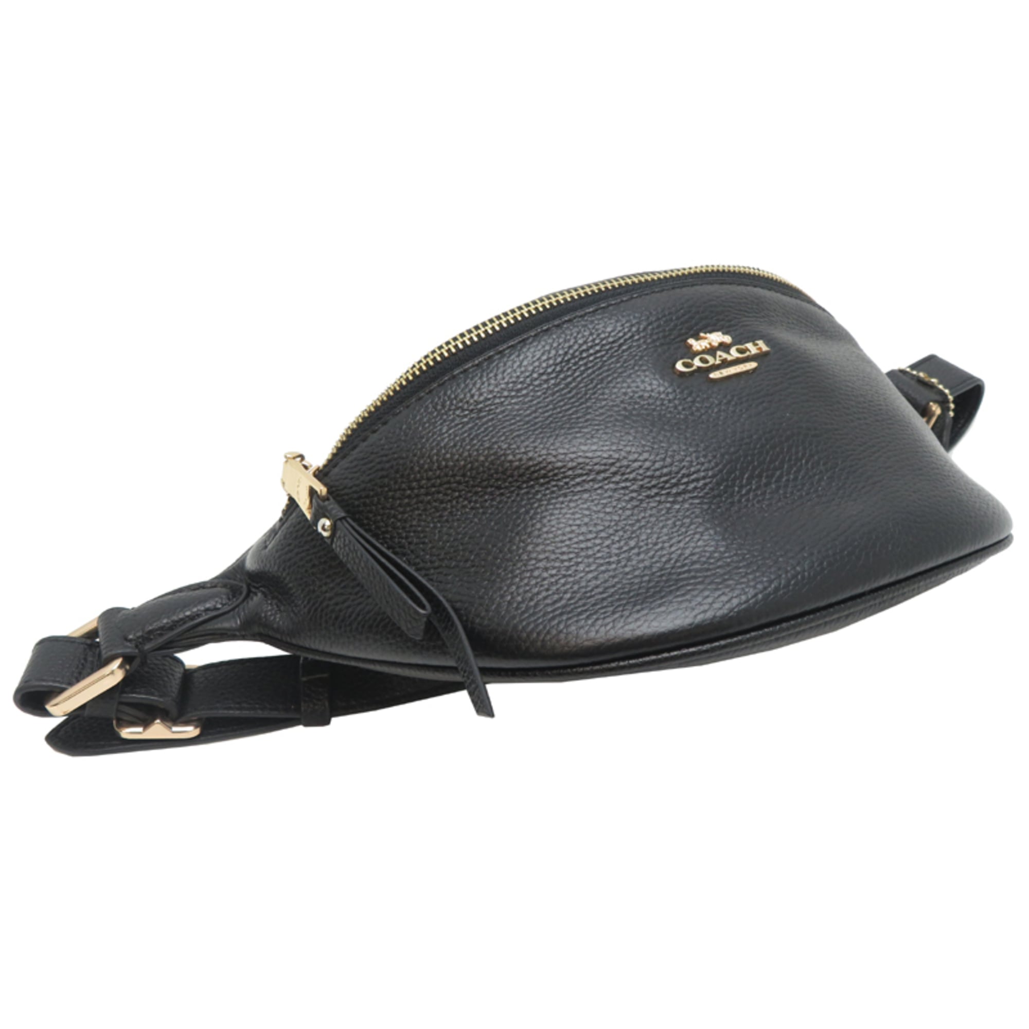Coach Black Leather (Pre-Owned)