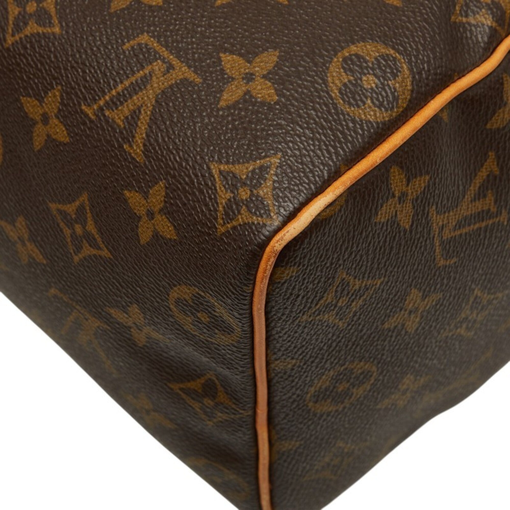 Louis Vuitton Brown Monogram Pvc Leather Boston Bag Handbag (Pre-Owned)