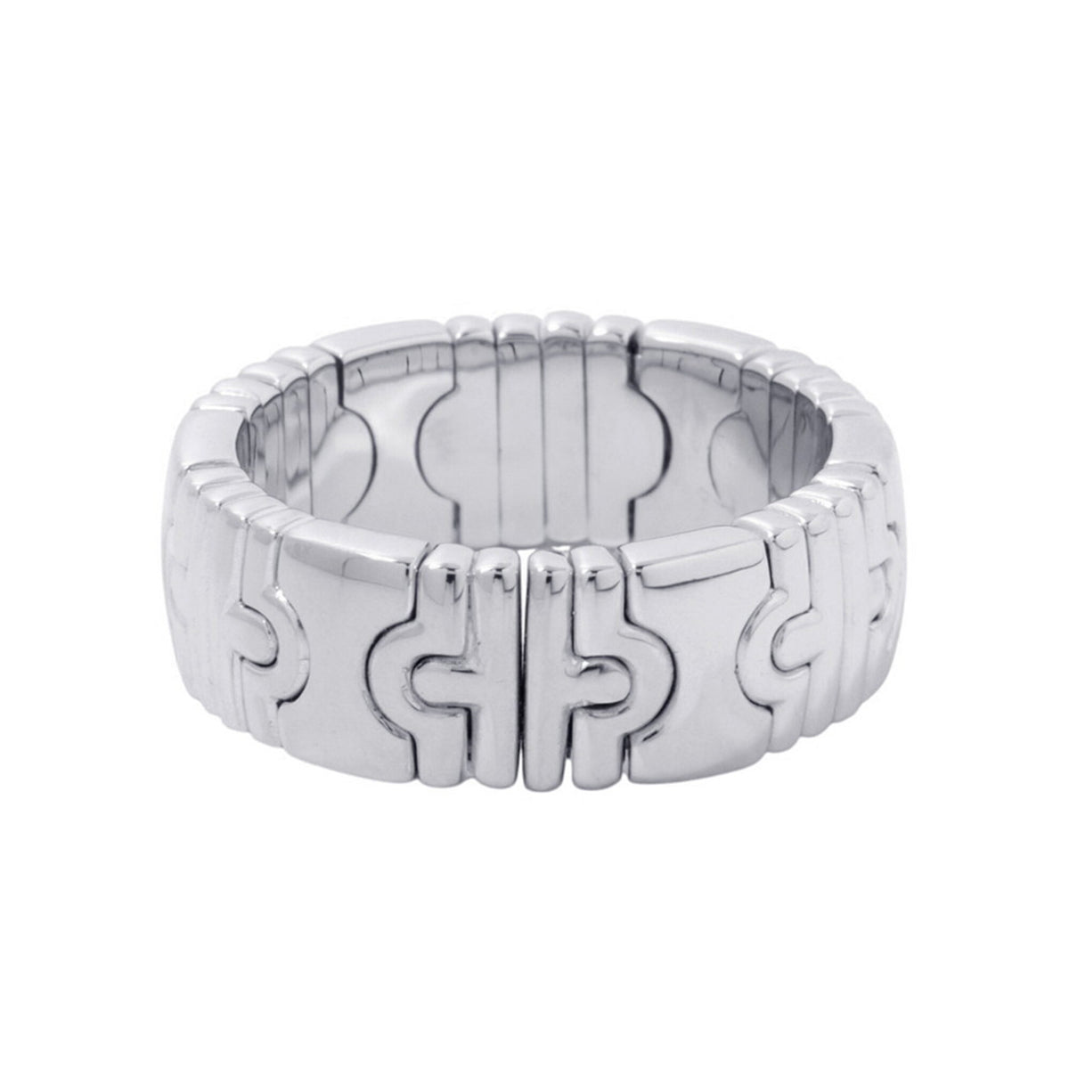 Bvlgari White Gold (18K) Band Ring (Pre-Owned)