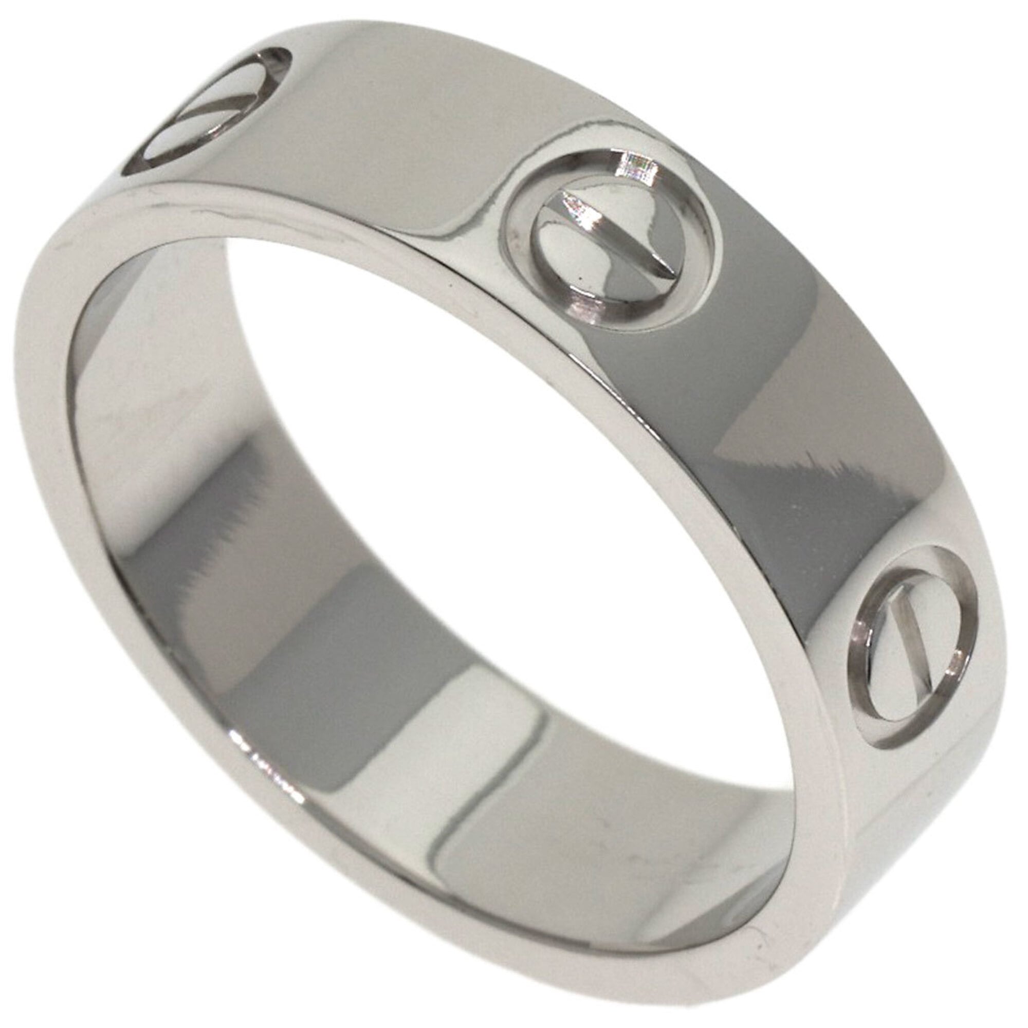 Cartier Love Platinum 950 Band Ring (Pre-Owned)