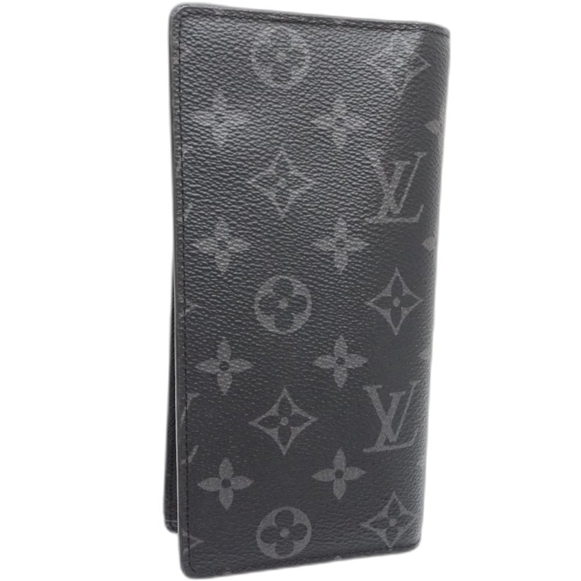 Louis Vuitton Monogram Eclipse Black Monogram Eclipse Monogram Eclipse Long Wallet (Bi-Fold) (Pre-Owned)