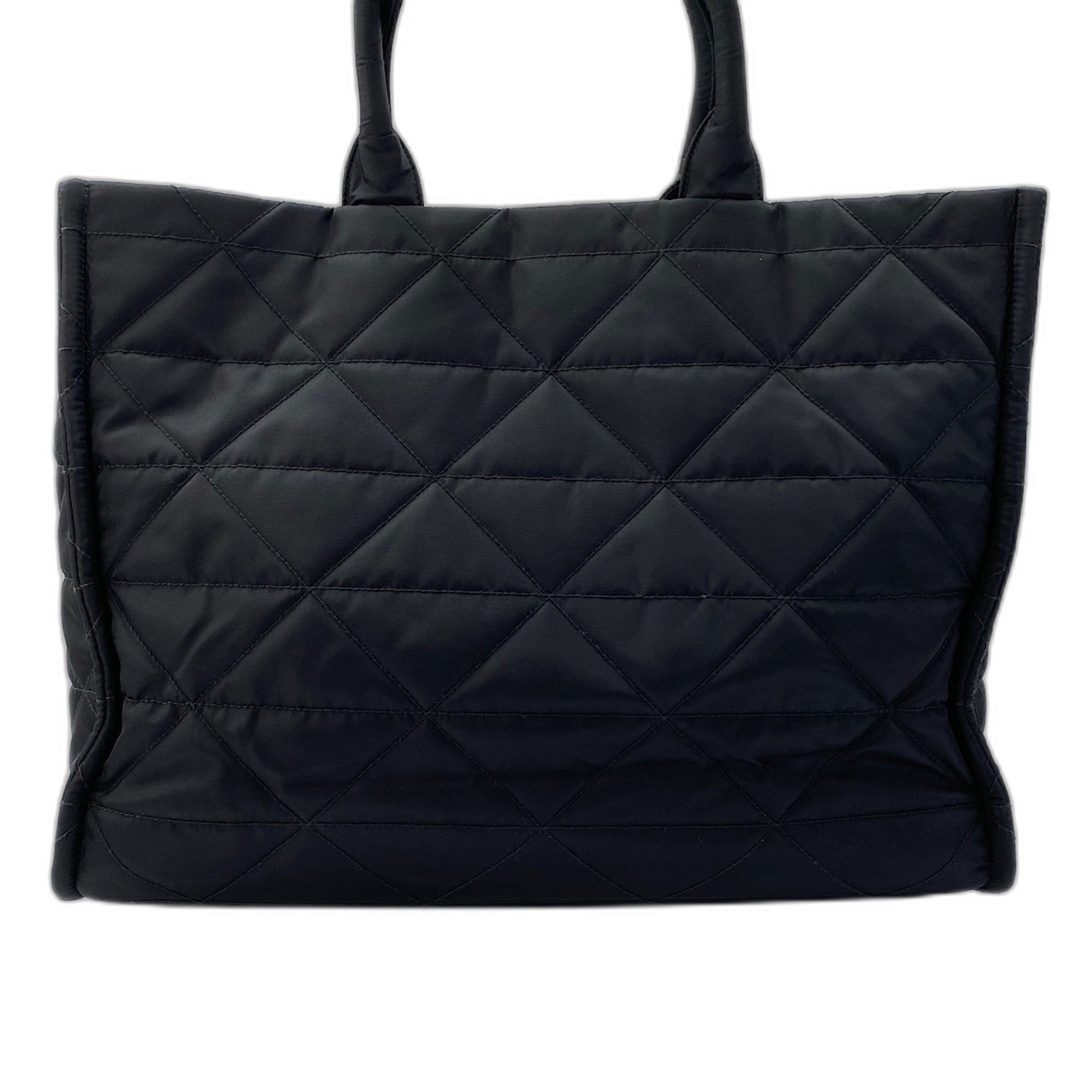 Prada Black Nylon Tote Bag (Pre-Owned)