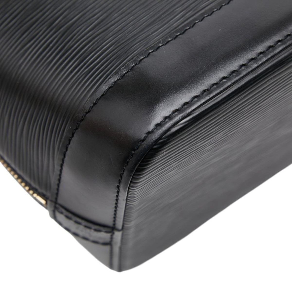 Louis Vuitton Epi Black Noir Leather Handbag (Pre-Owned)