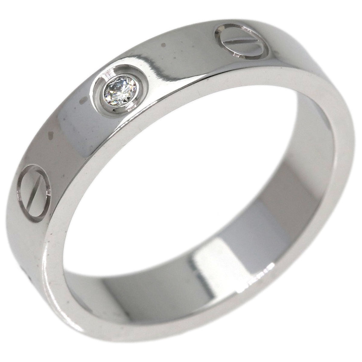 Cartier White Gold (18K) Band Ring (Pre-Owned)