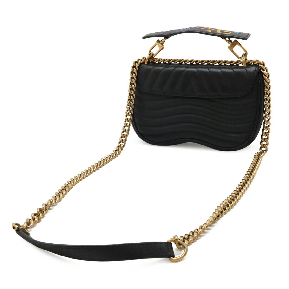 Louis Vuitton Black Noir Leather Shoulder Bag (Pre-Owned)